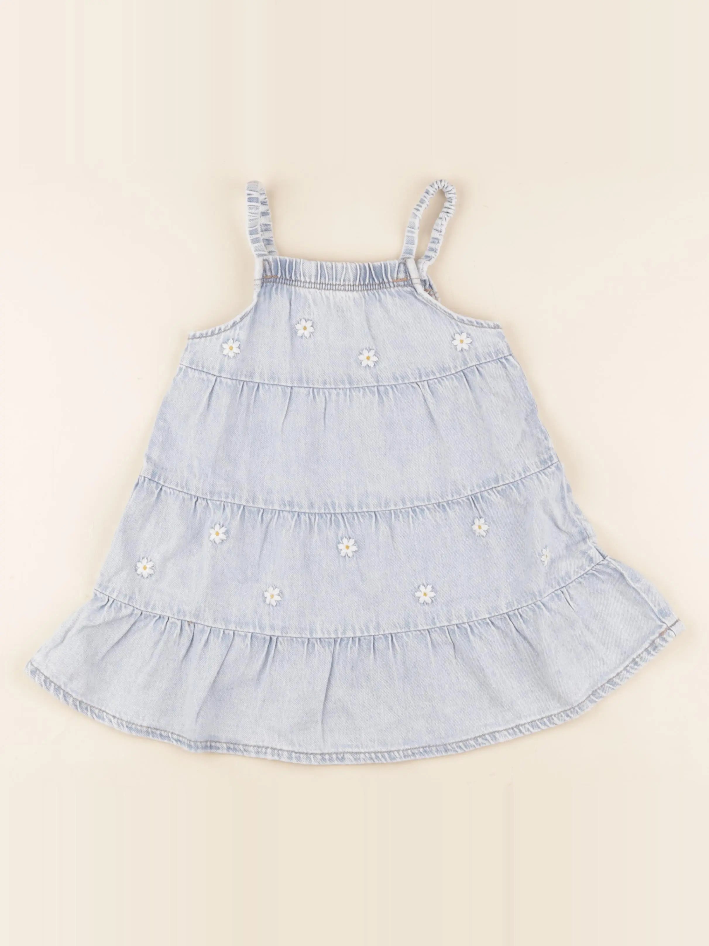 Zara - robe bleu - 2 ans