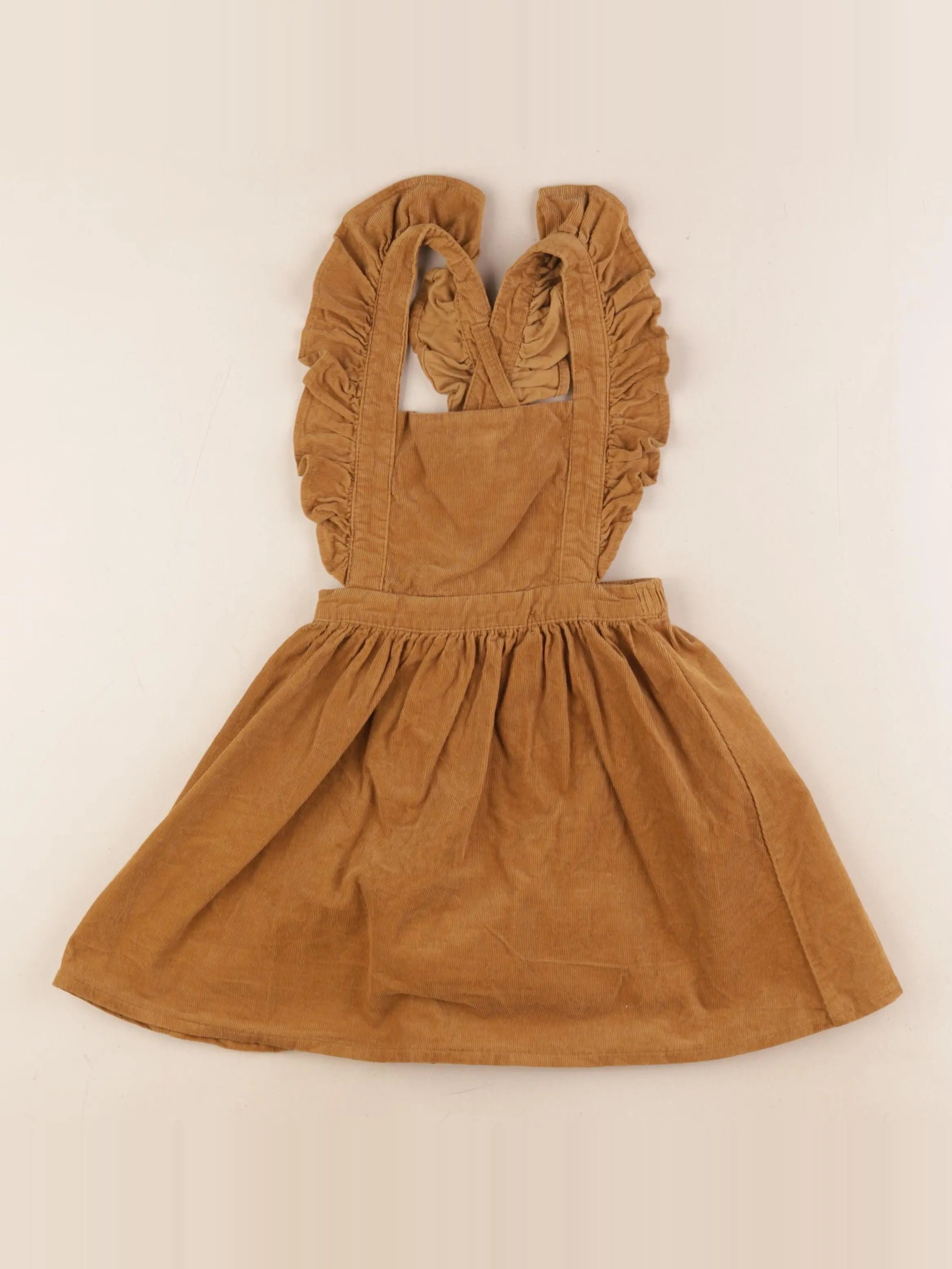 Little Cigogne - robe marron - 3 ans