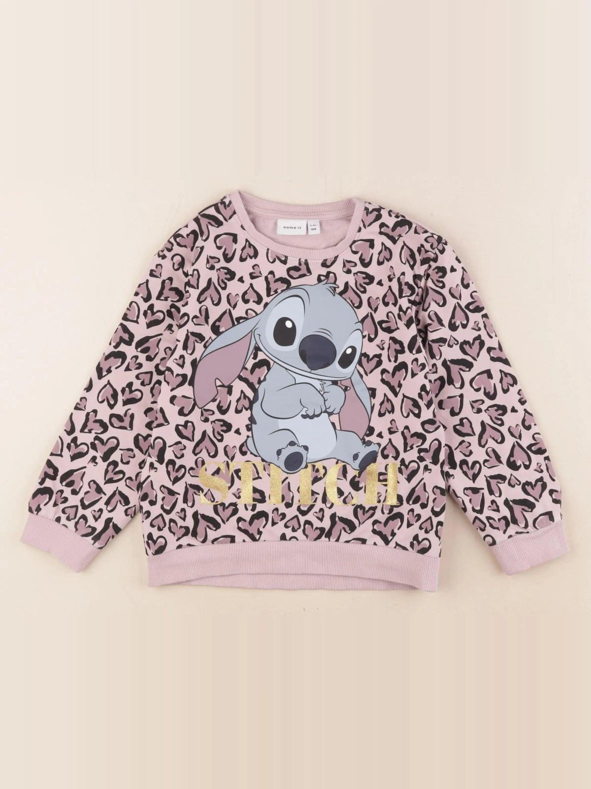 Name it - sweat rose, or - 3/4 ans