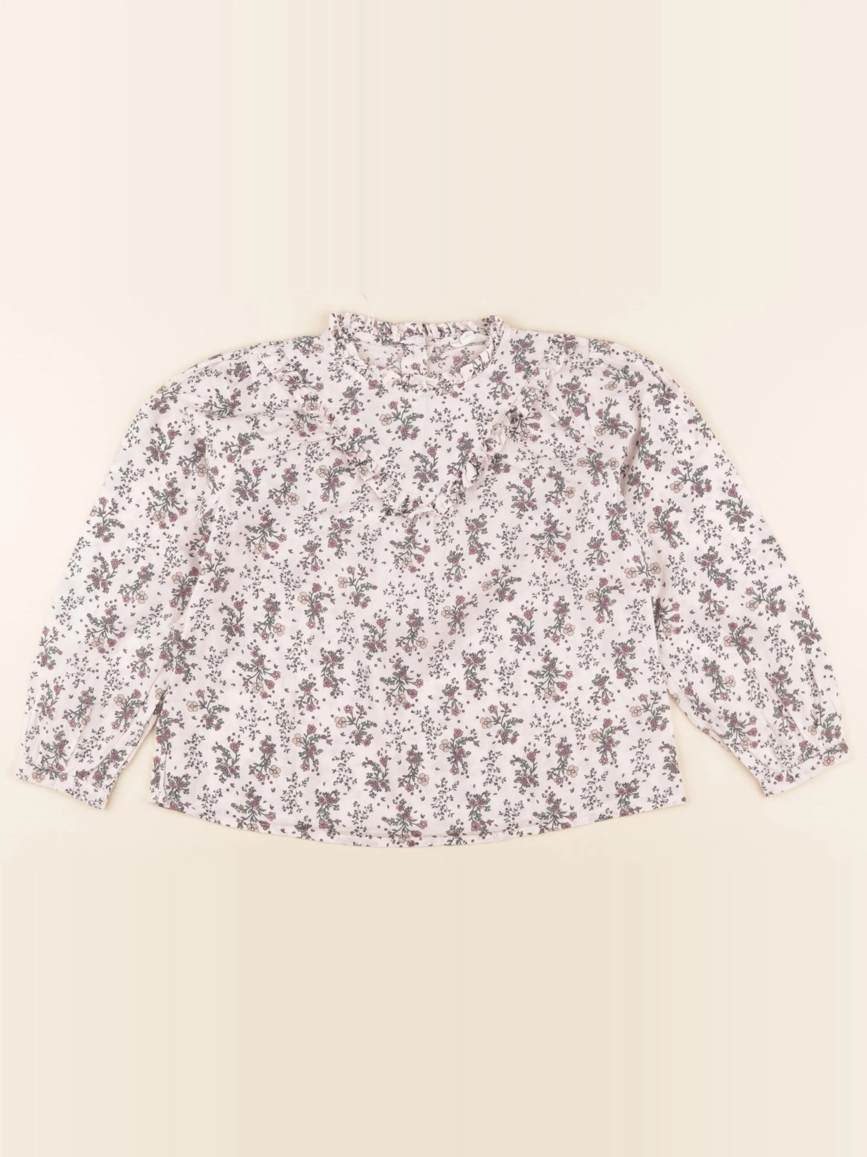 Vertbaudet - blouse multicolore - 8 ans