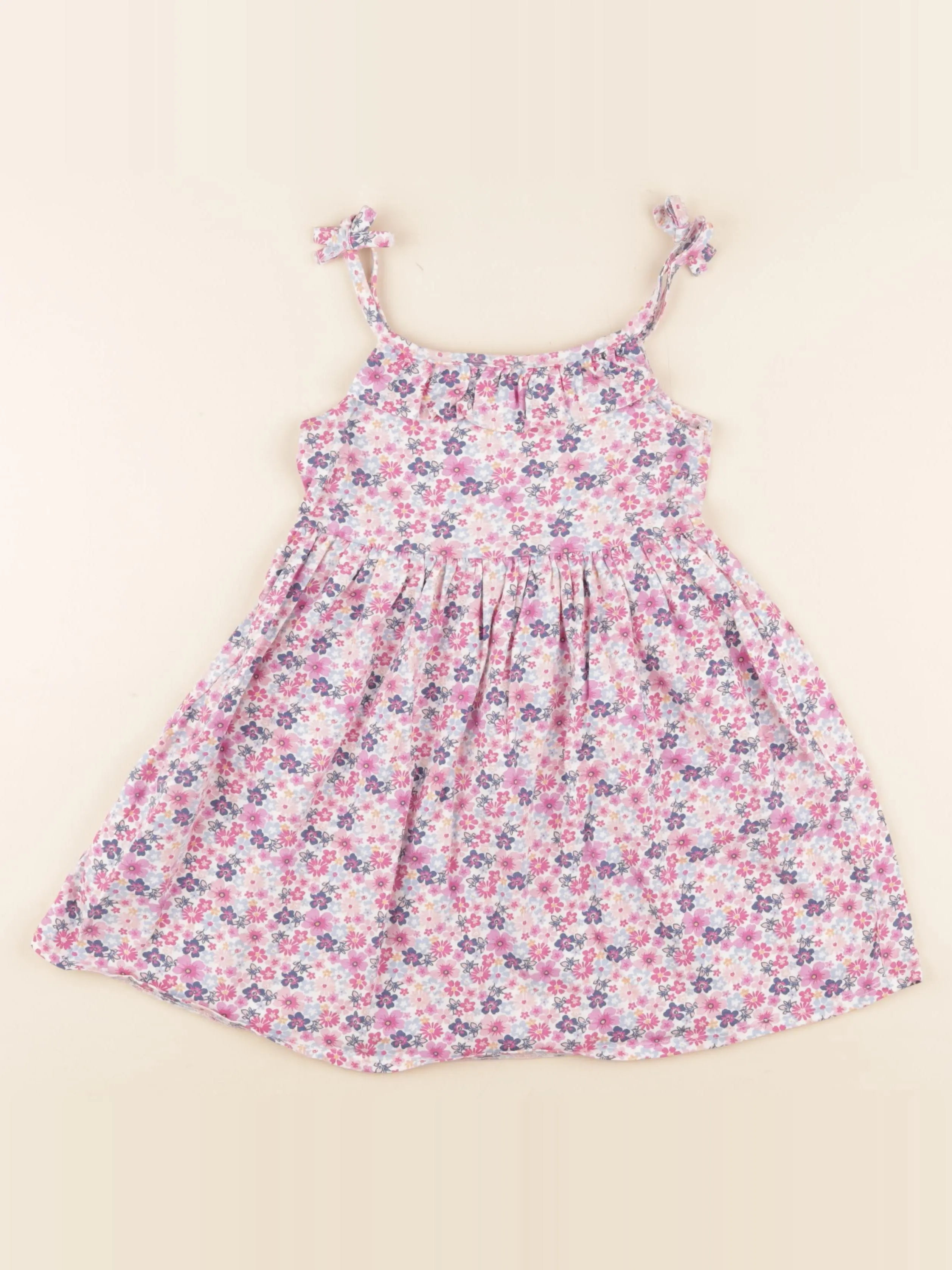 Vertbaudet - robe multicolore - 5 ans
