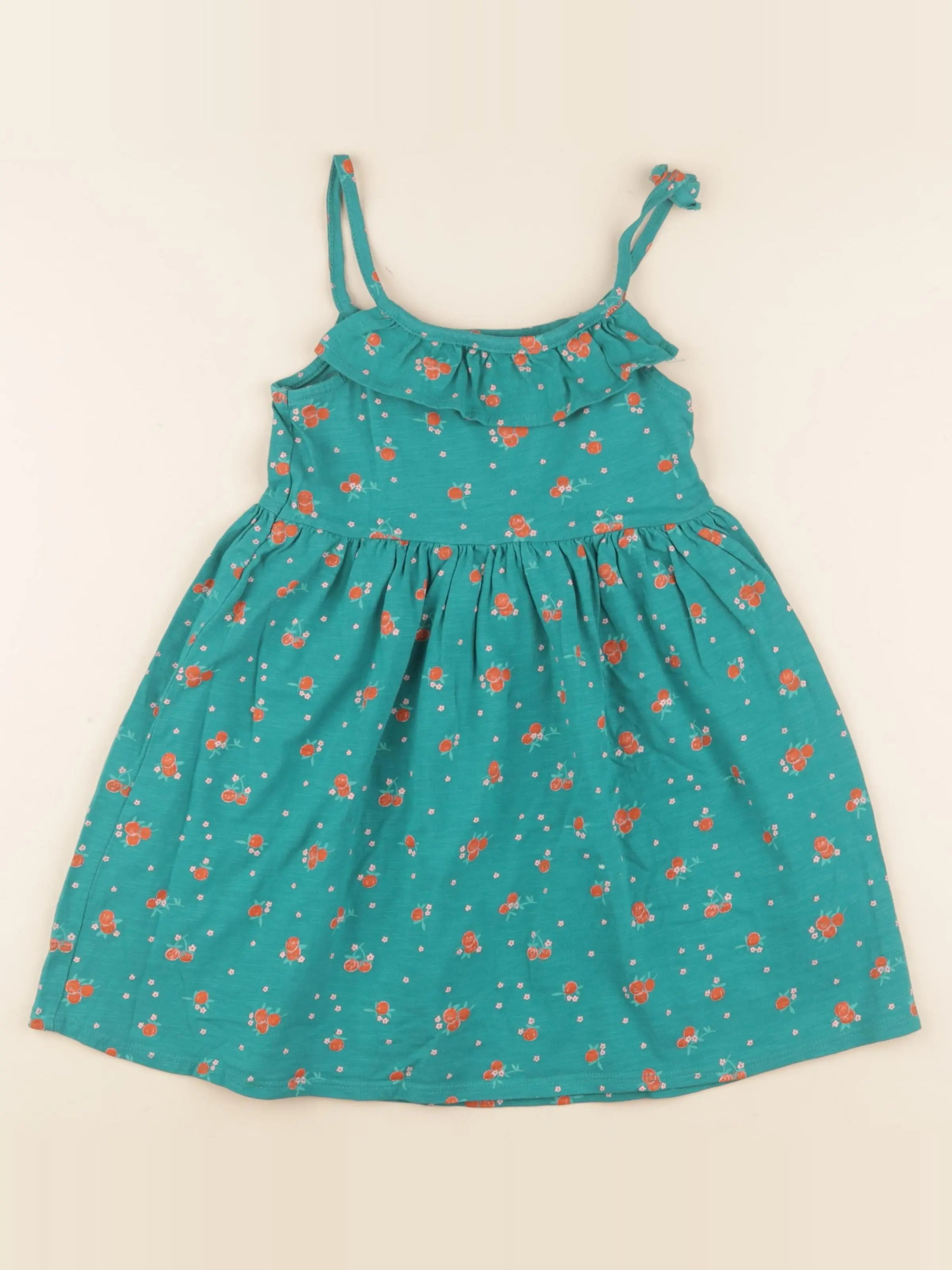 Vertbaudet - robe vert - 5 ans