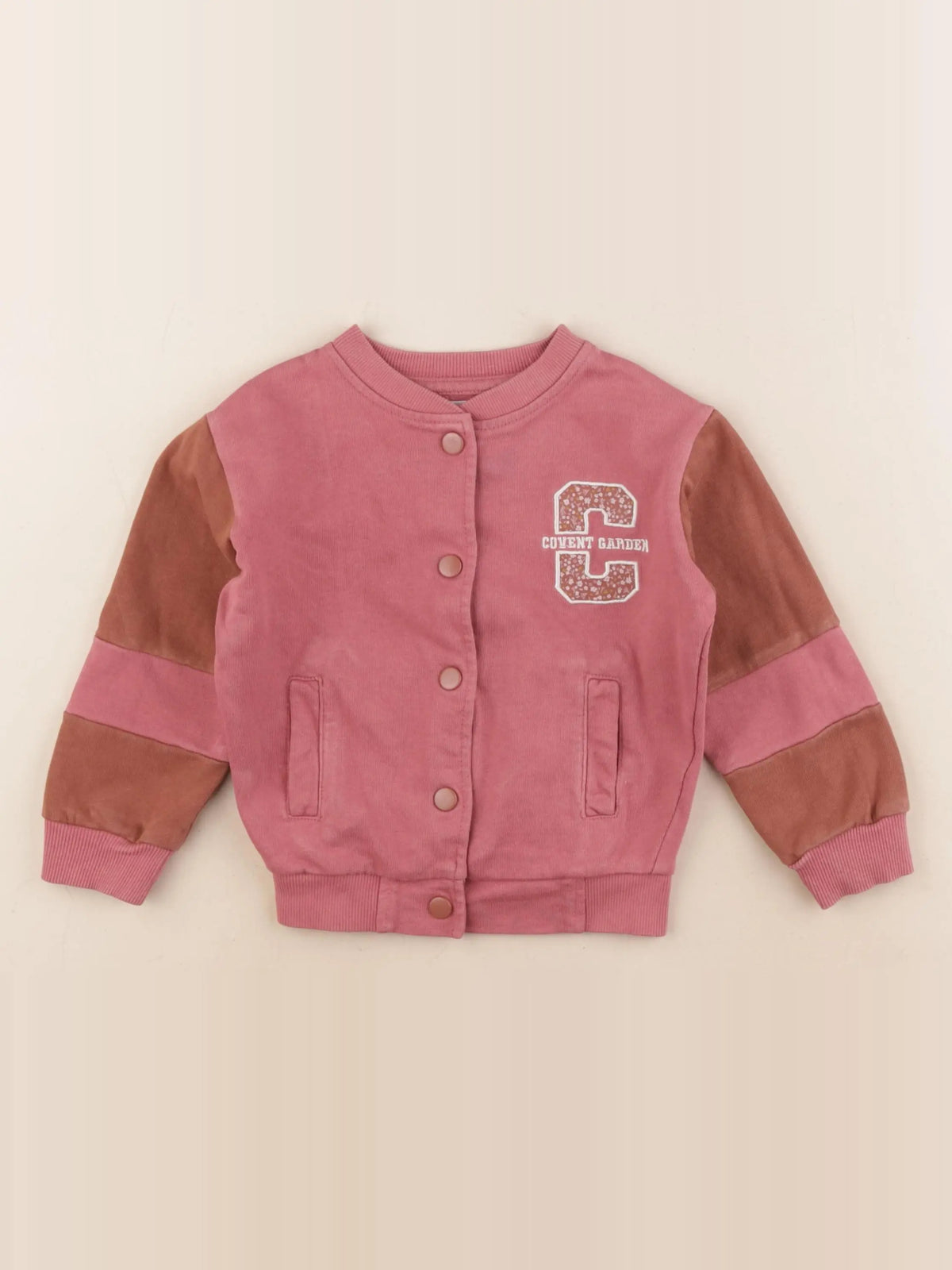 Storytelling - veste rose, marron - 3 ans