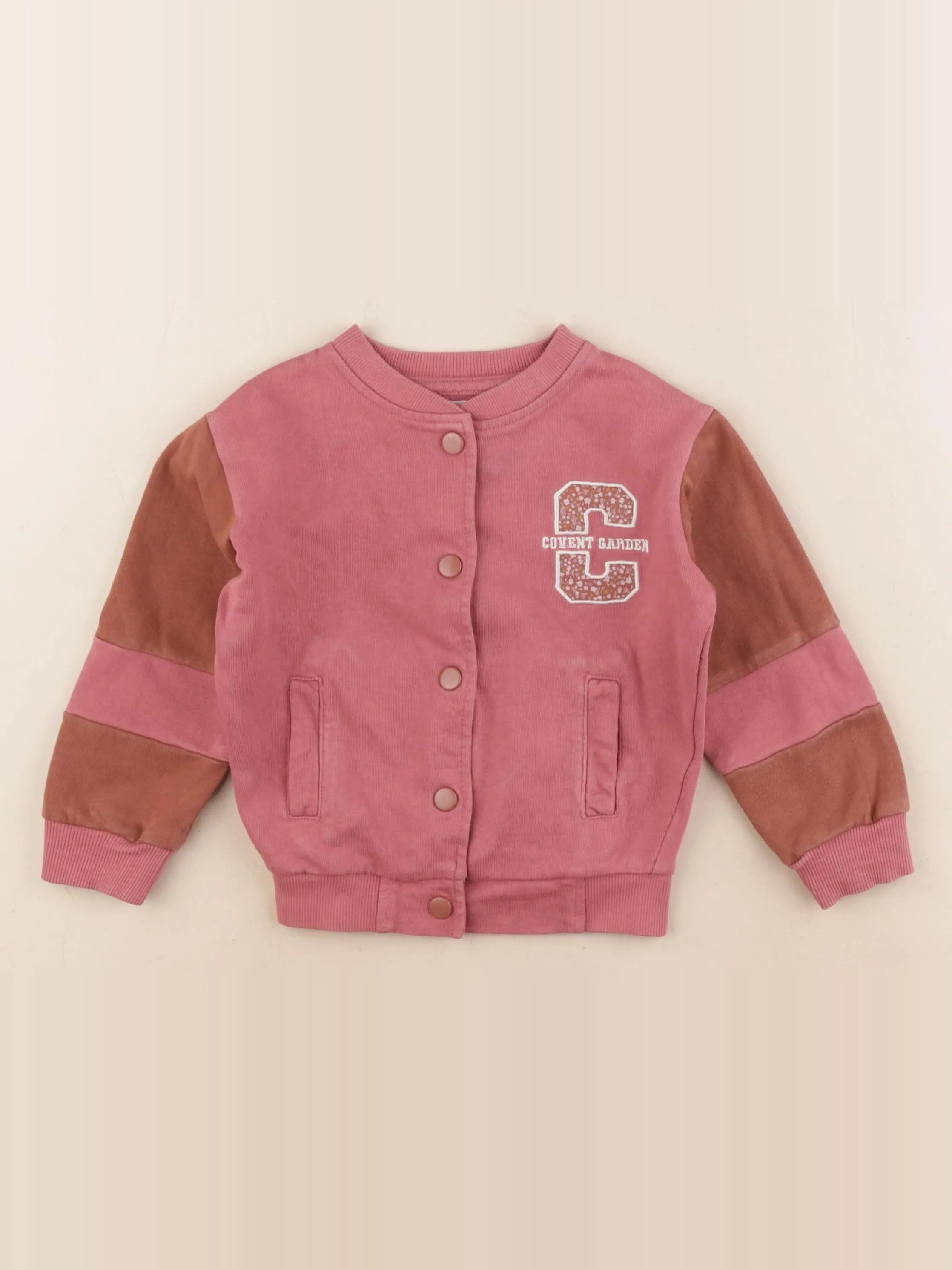 Storytelling - veste rose, marron - 3 ans