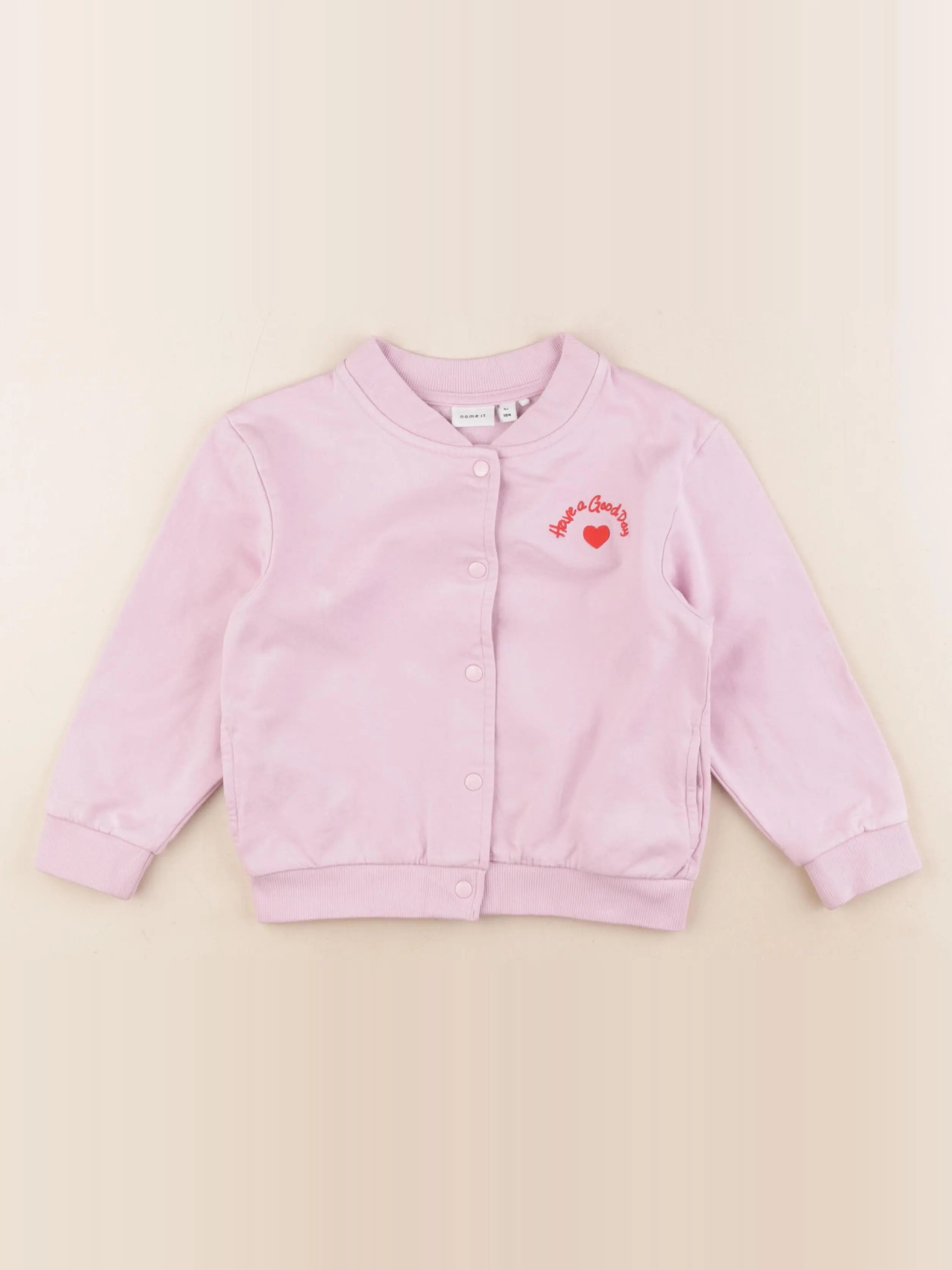 Name it - veste rose - 4 ans
