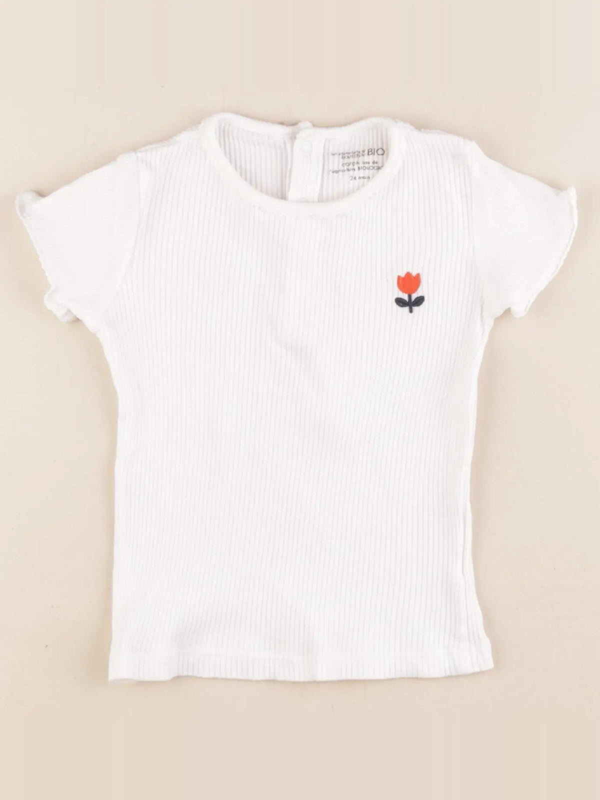 Boutchou - tee-shirt blanc - 24 mois