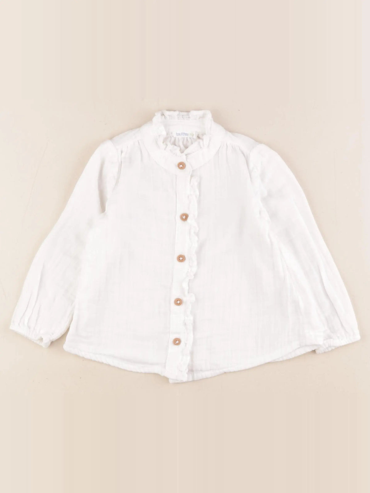 Boutchou - blouse blanc - 18 mois