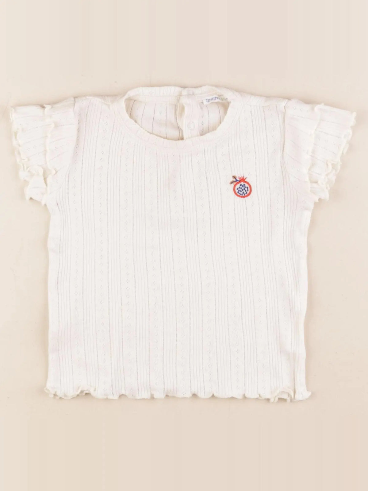 Boutchou - tee-shirt beige - 24 mois