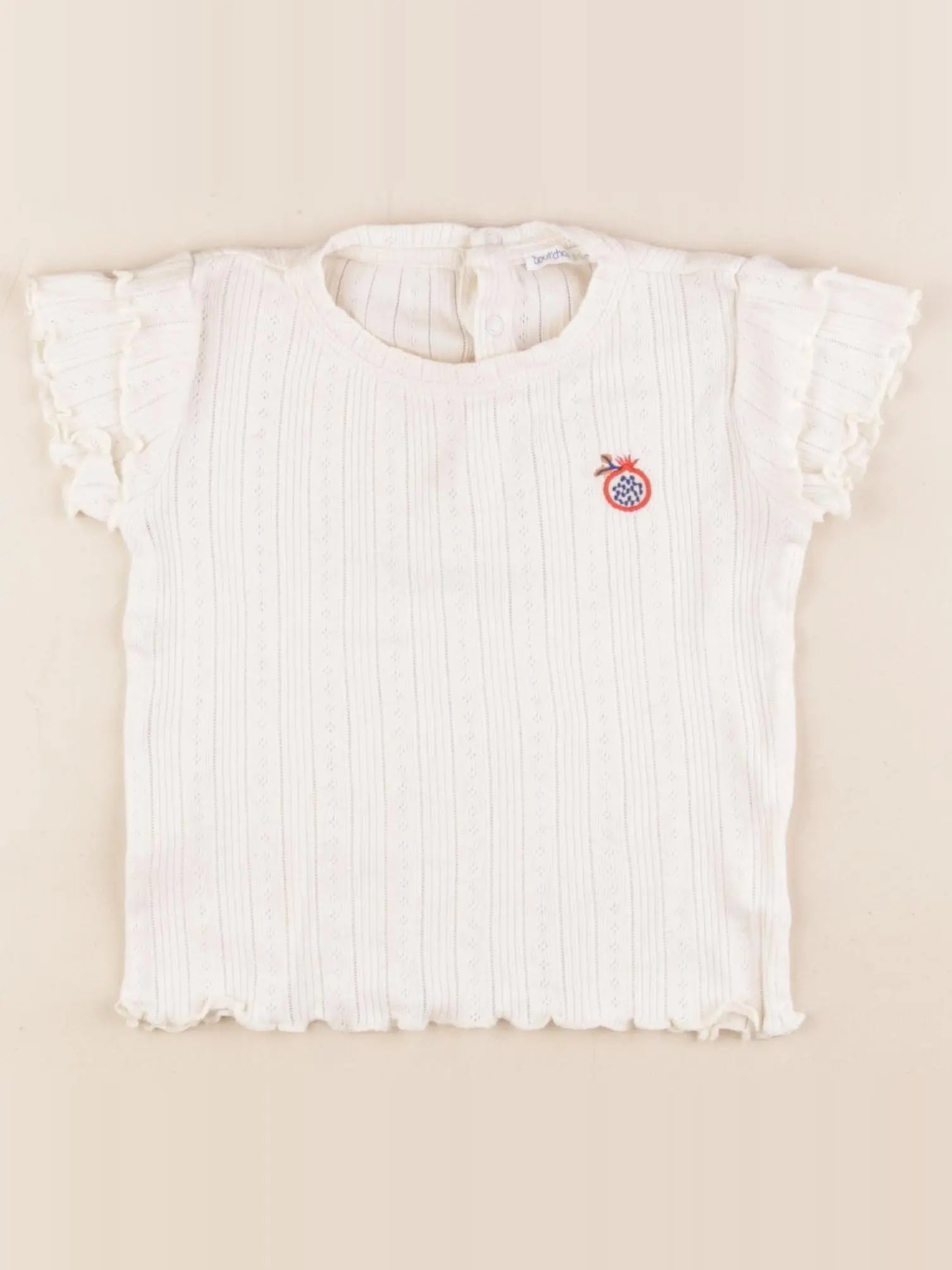 Boutchou - tee-shirt beige - 24 mois