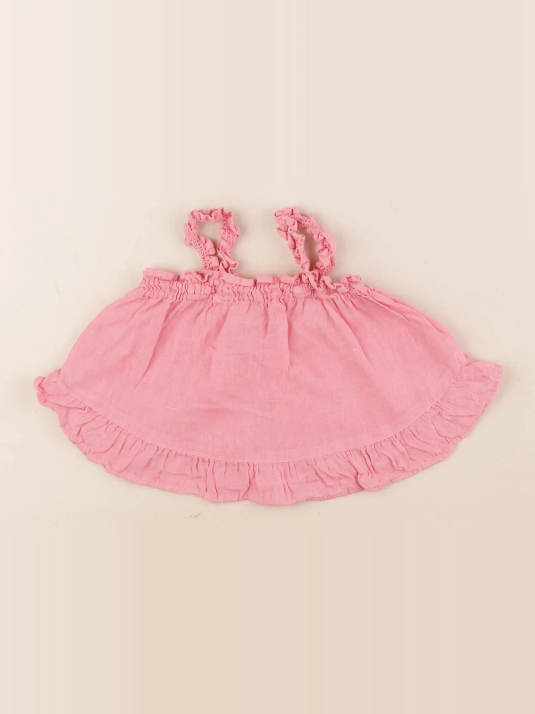 Zara - blouse rose - 2 ans
