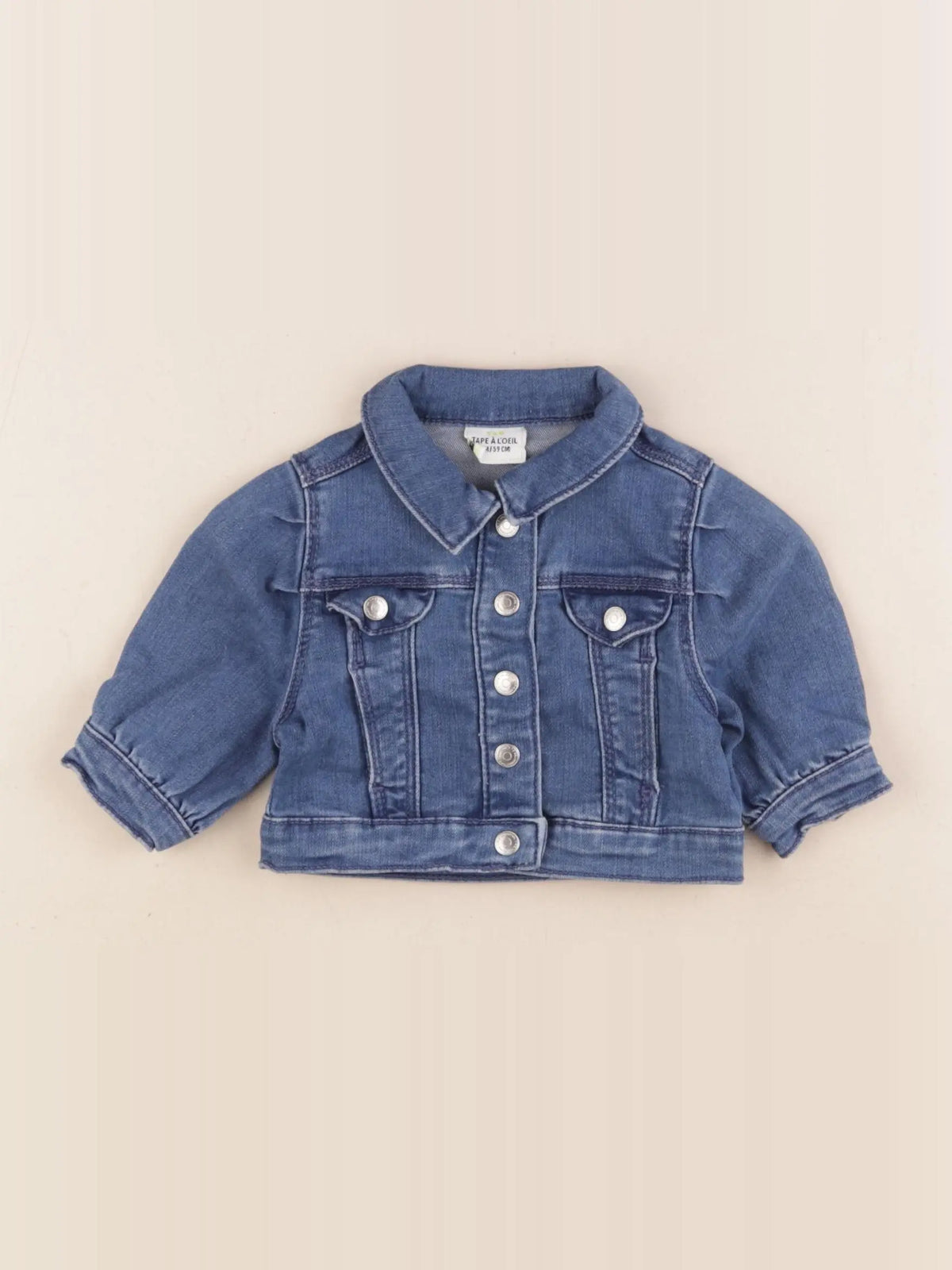 Tape à l'oeil - veste bleu - 3 mois