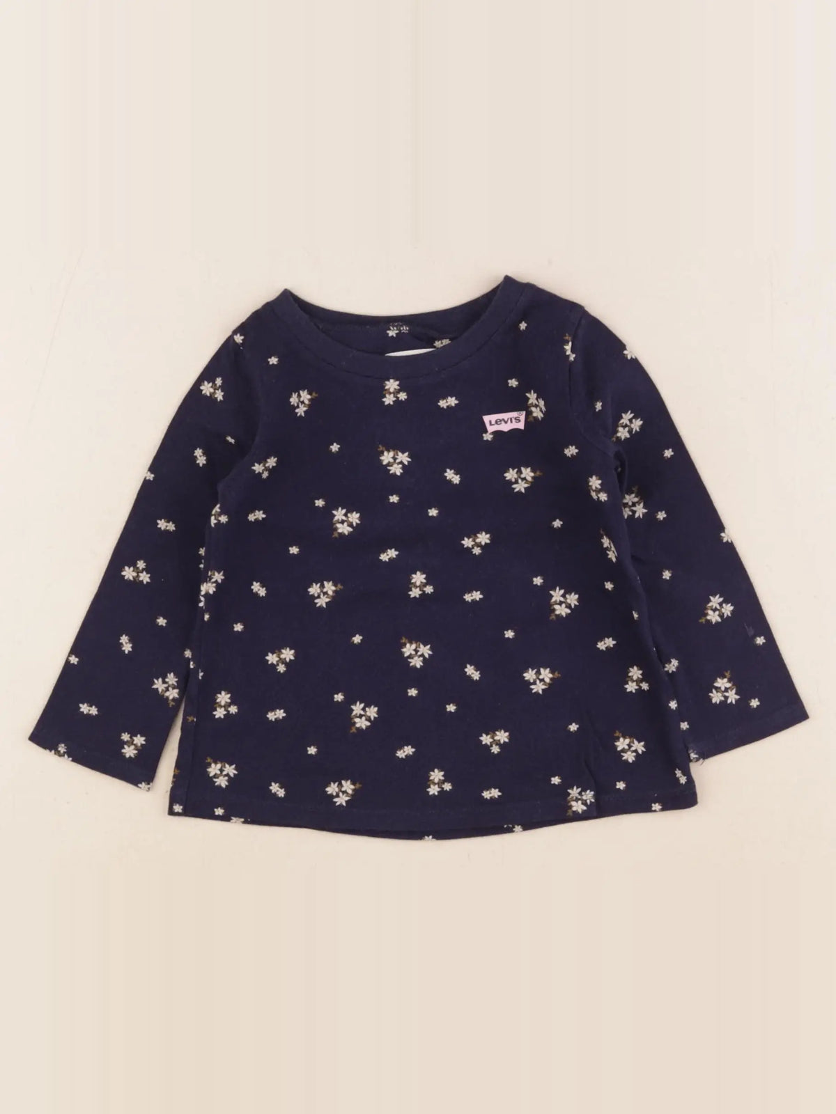 Levi's - tee-shirt bleu - 12 mois