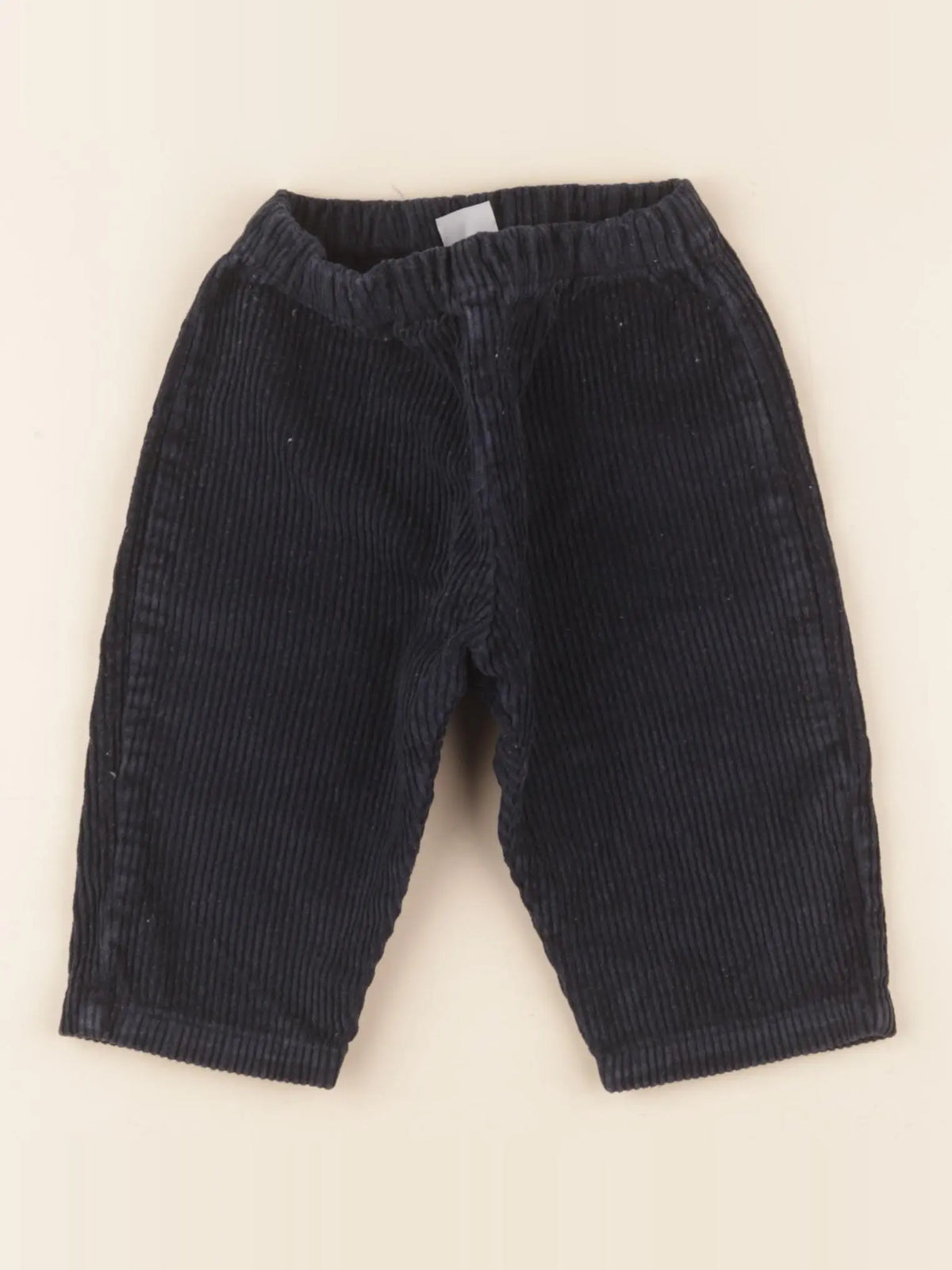 Petit Bateau - pantalon bleu - 12 mois