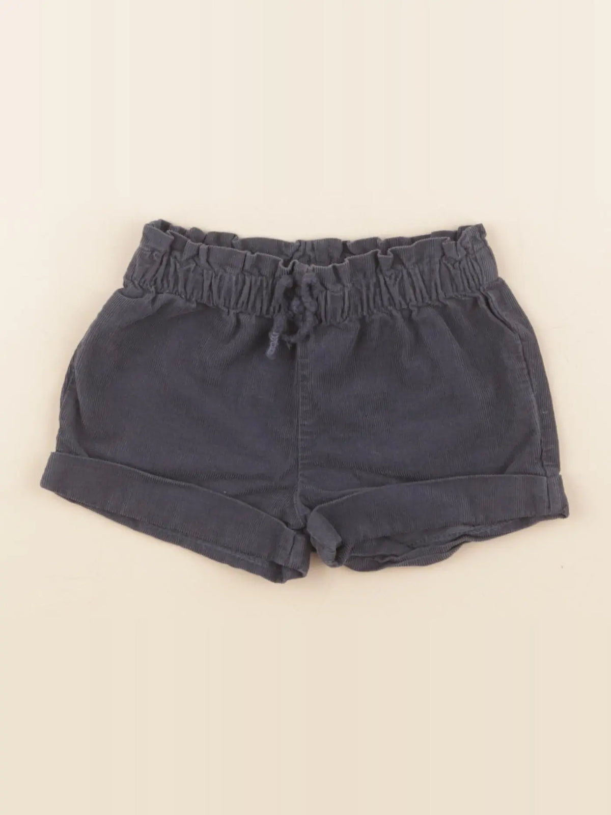 Vertbaudet - short bleu - 12 mois