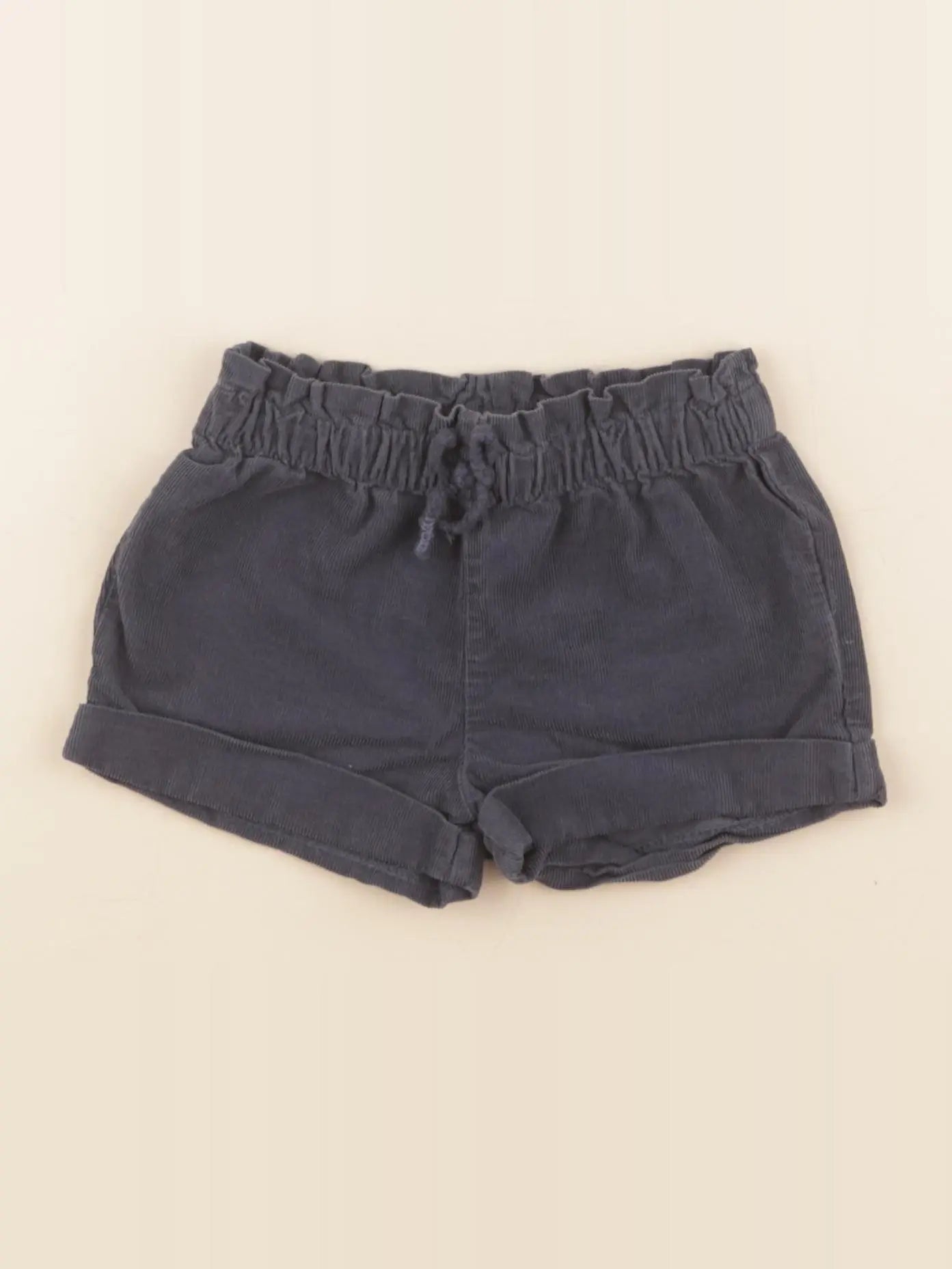 Vertbaudet - short bleu - 12 mois