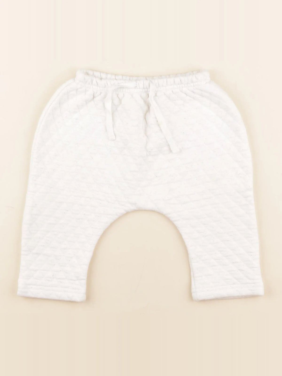 Boutchou - sarouel blanc, or - 9 mois