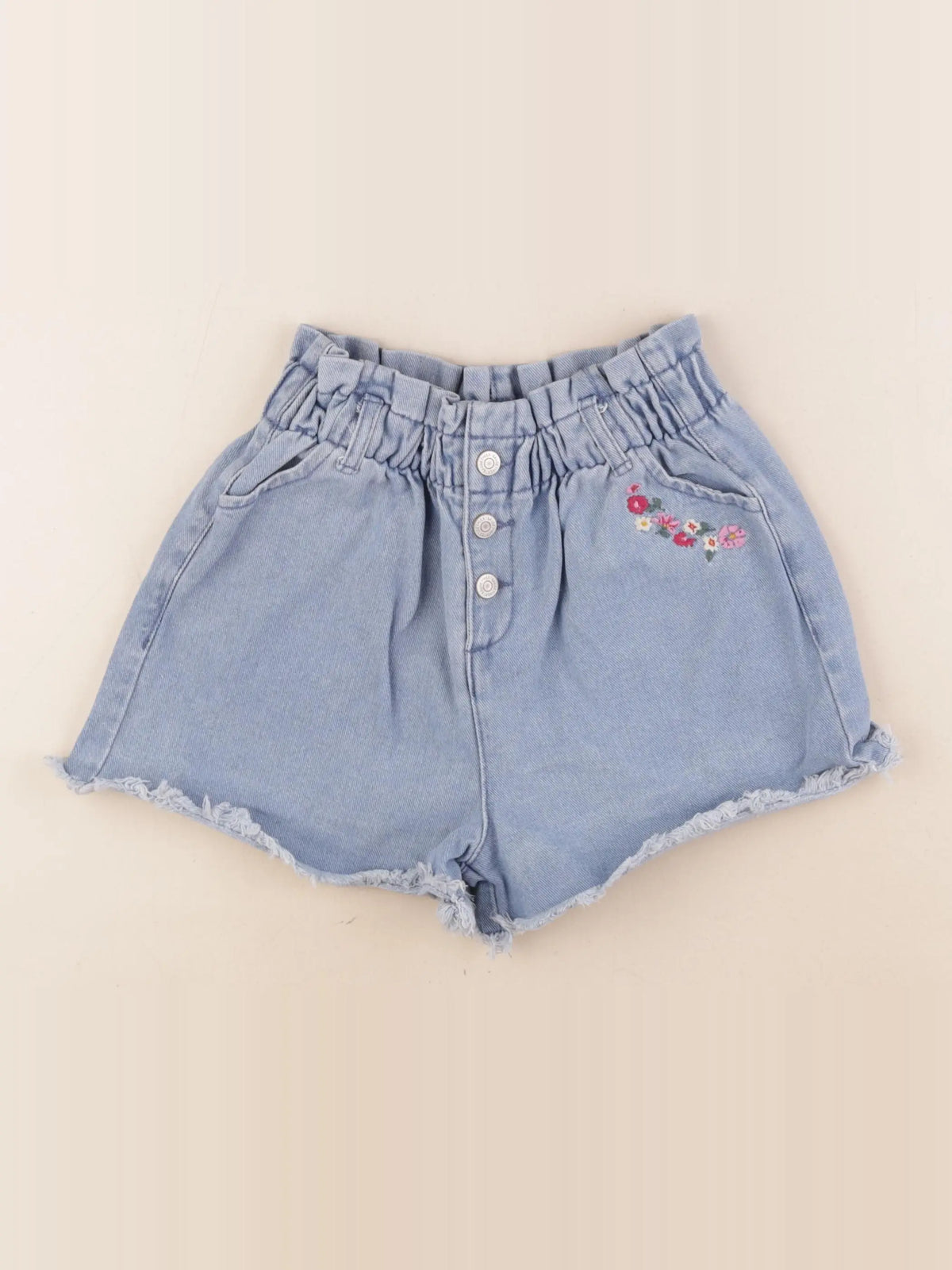 Vertbaudet - short bleu - 9 ans