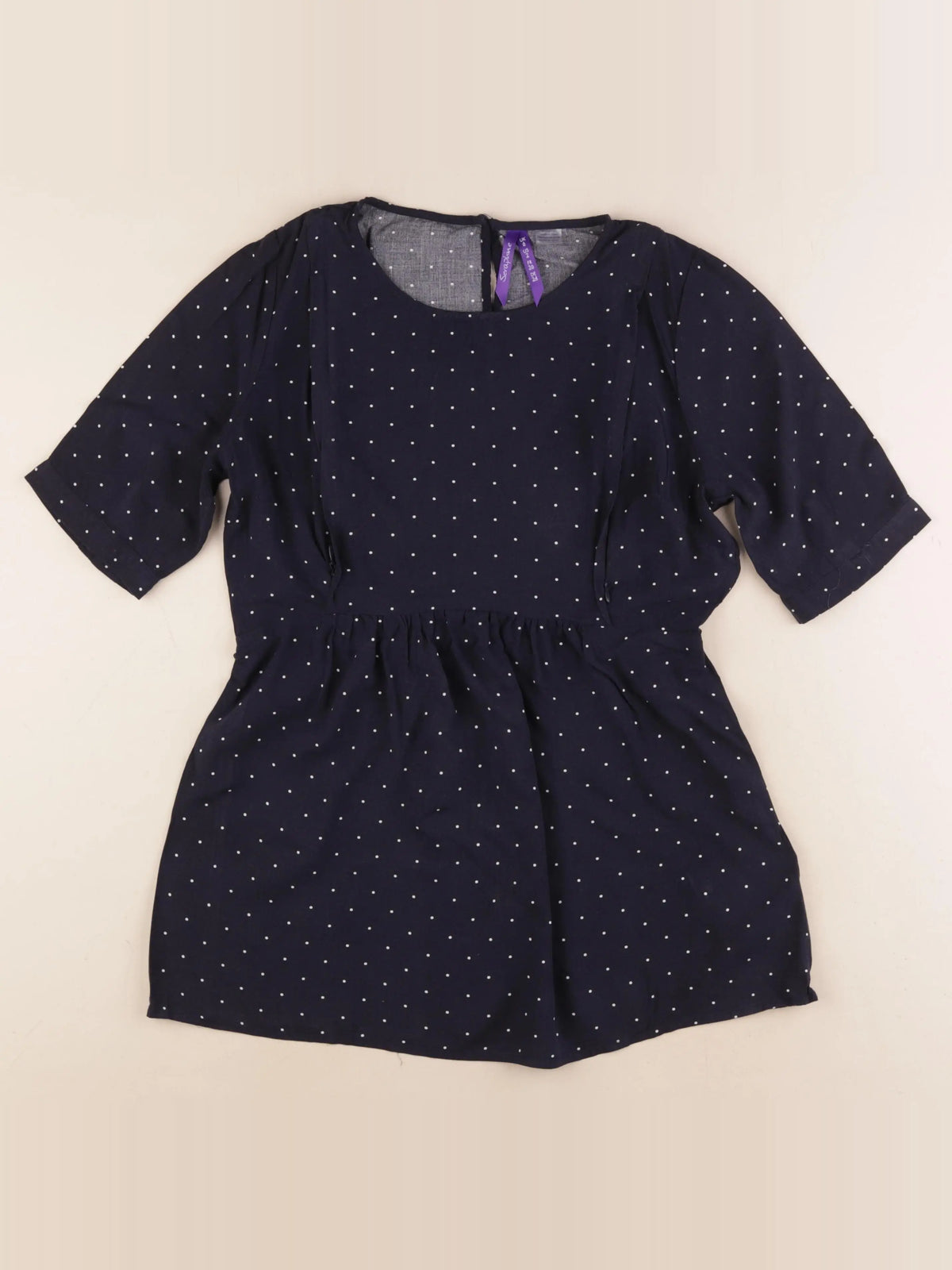 Seraphine - blouse allaitement bleu, blanc - 36