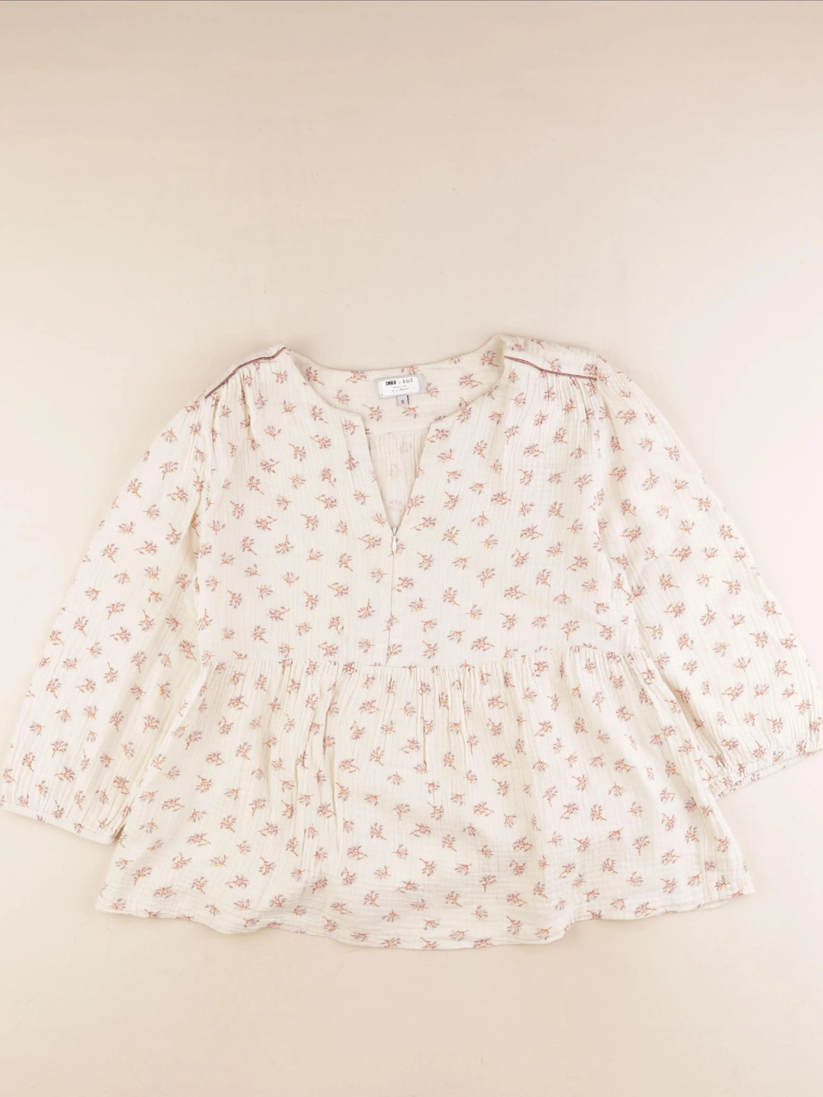 Balloon - blouse grossesse, allaitement beige - s