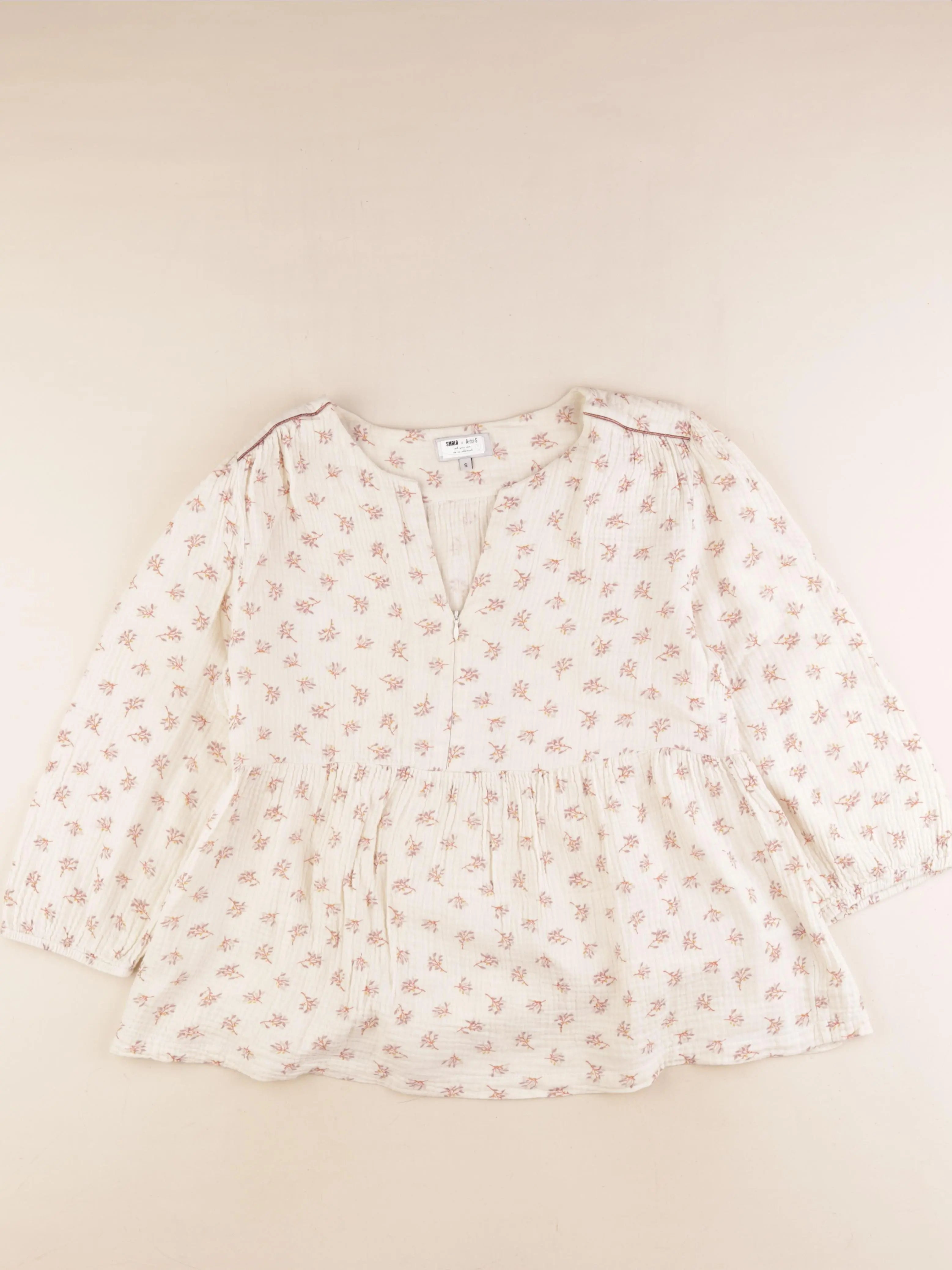 Balloon - blouse grossesse, allaitement beige - s