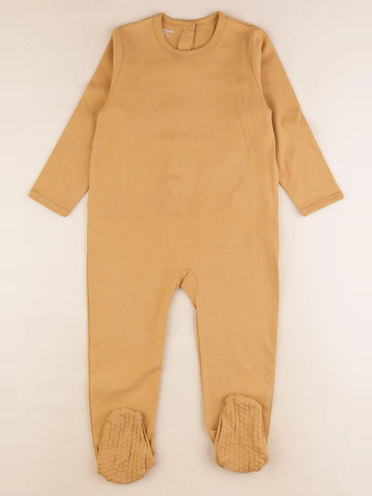 Vertbaudet - pyjama coton jaune - 36 mois