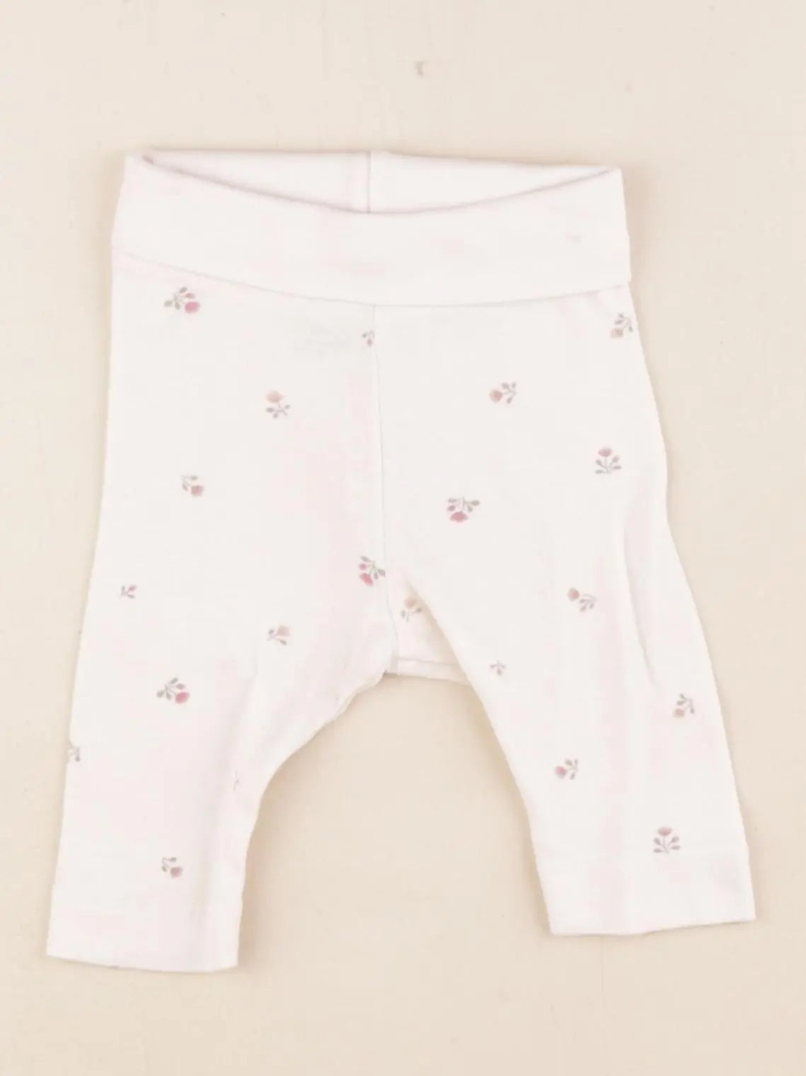 H&M - legging rose - 1/2 mois