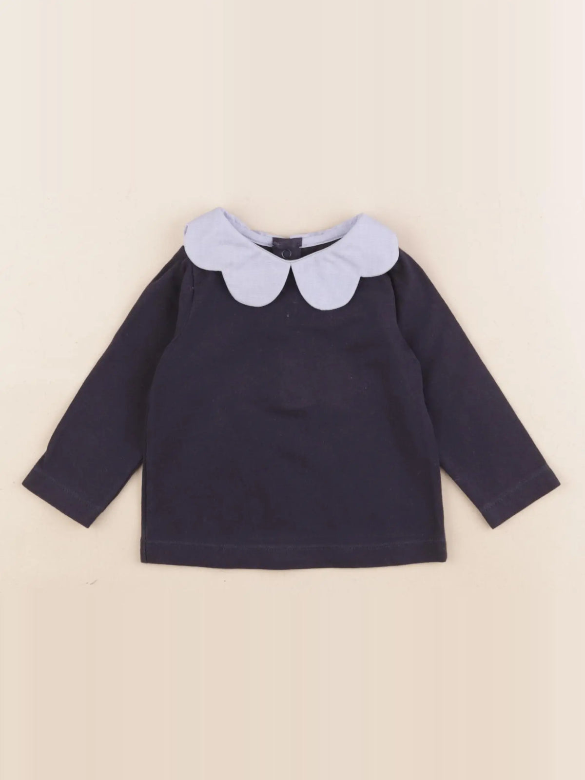 Jacadi - tee-shirt bleu - 6 mois