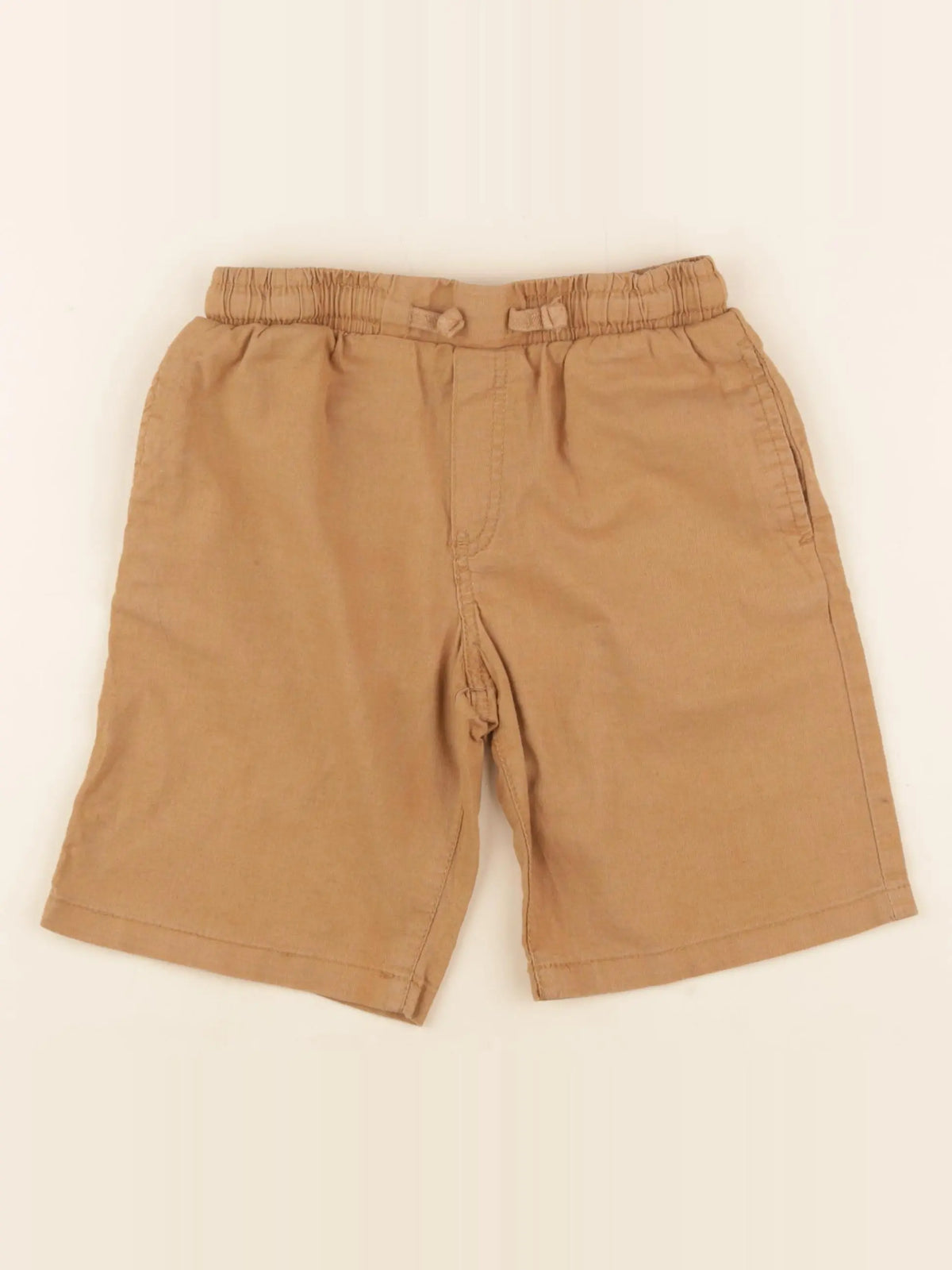 Vertbaudet - short marron - 7 ans