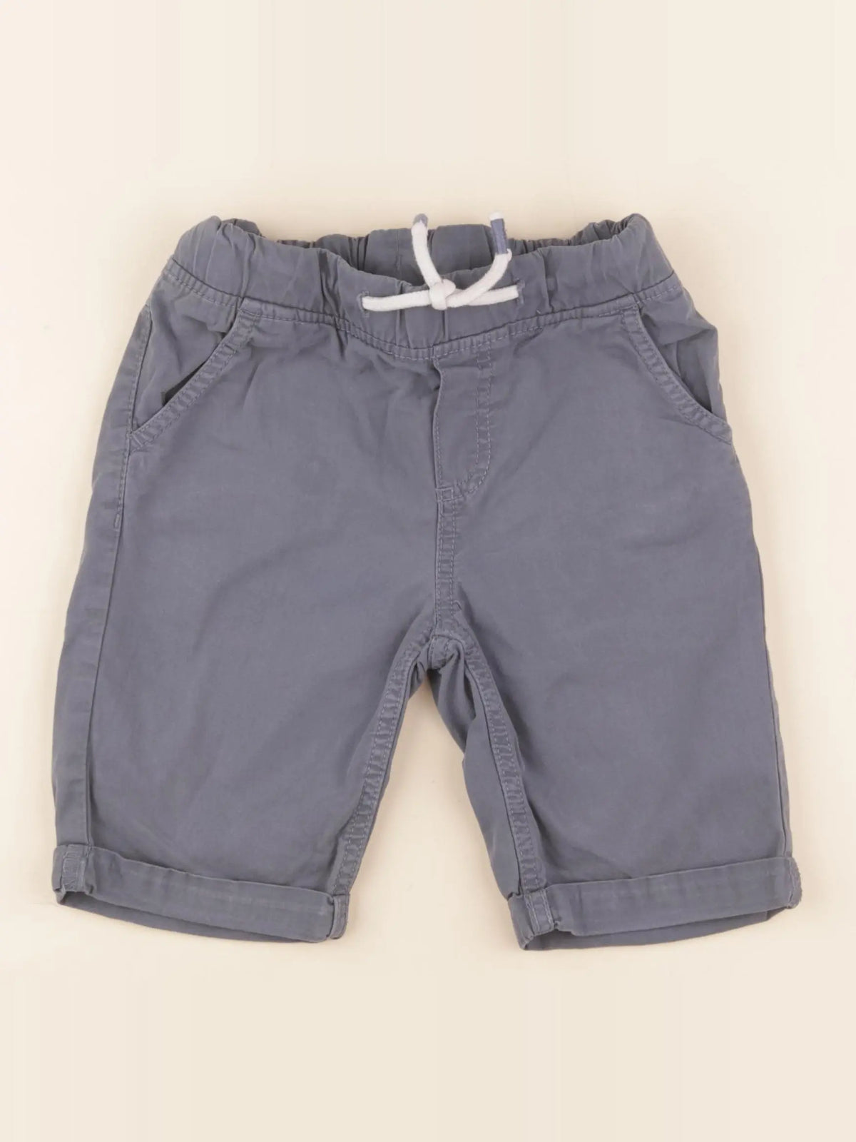 Vertbaudet - short bleu - 7 ans