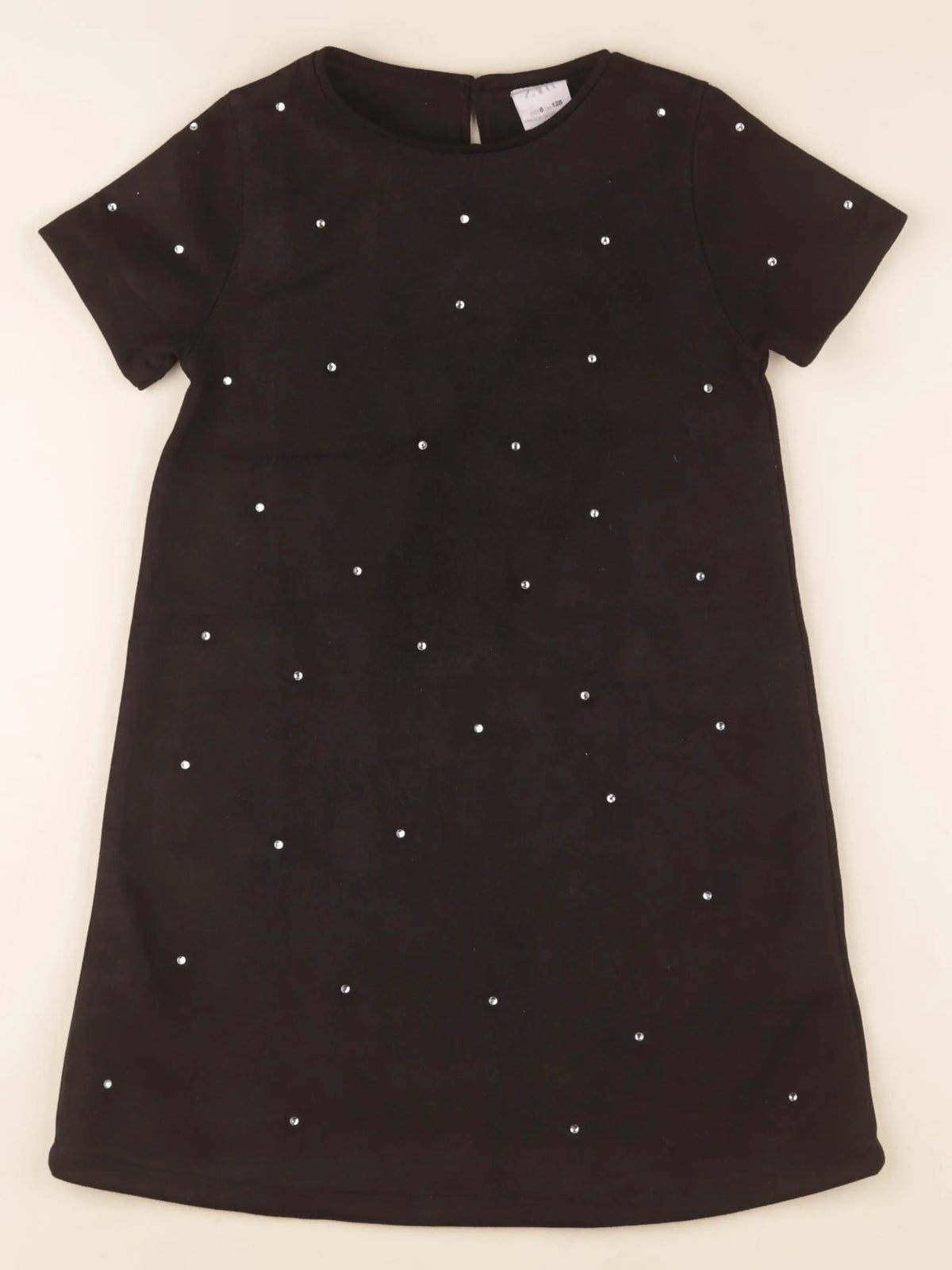 Zara - robe noir, argent - 8 ans
