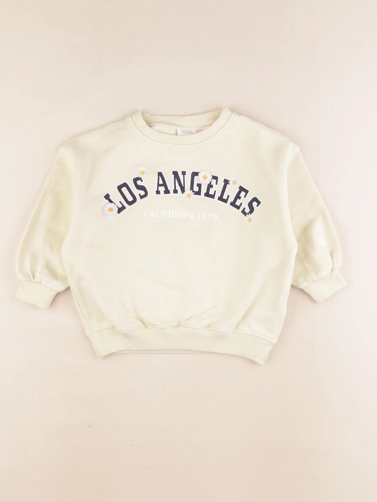 Zara - sweat jaune - 18 mois
