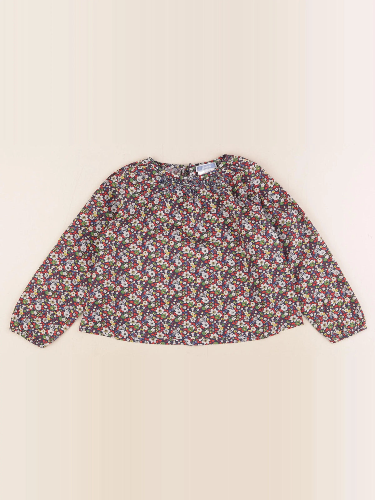 Jacadi - blouse liberty multicolore - 5 ans