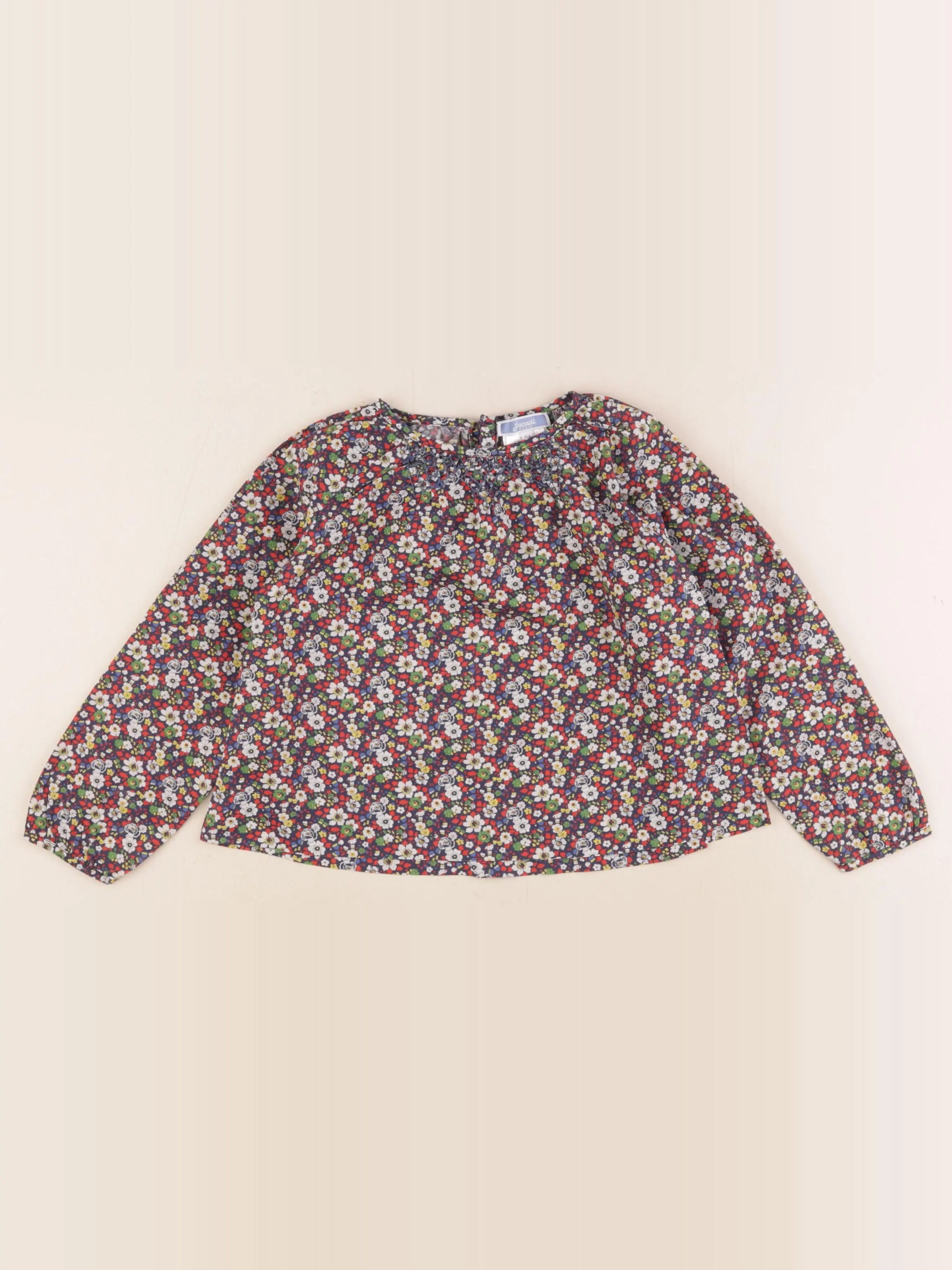 Jacadi - blouse liberty multicolore - 5 ans
