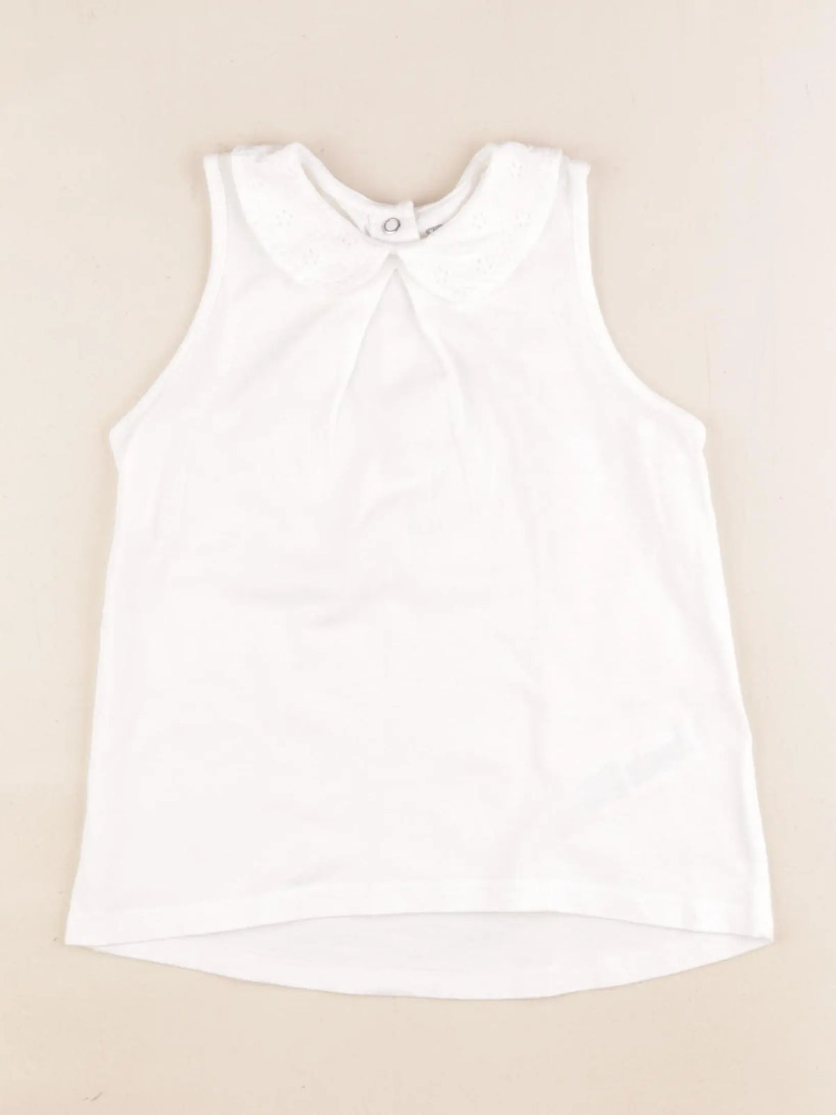 La Redoute - débardeur blanc - 4 ans