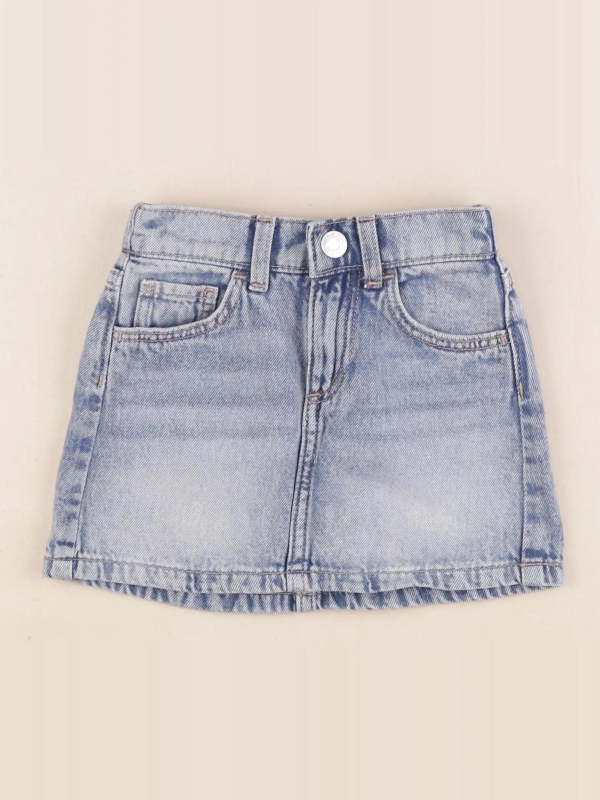 H&M - jupe bleu - 18/24 mois