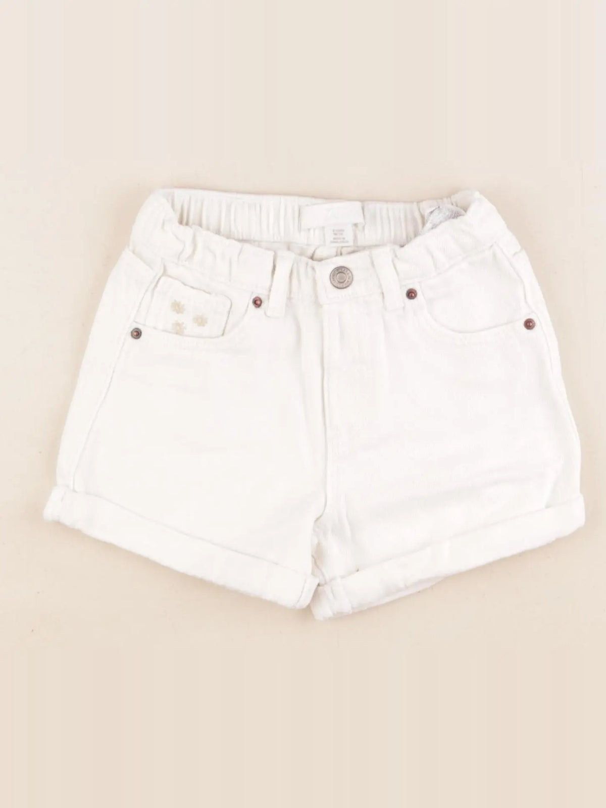 Zara - short blanc - 2 ans