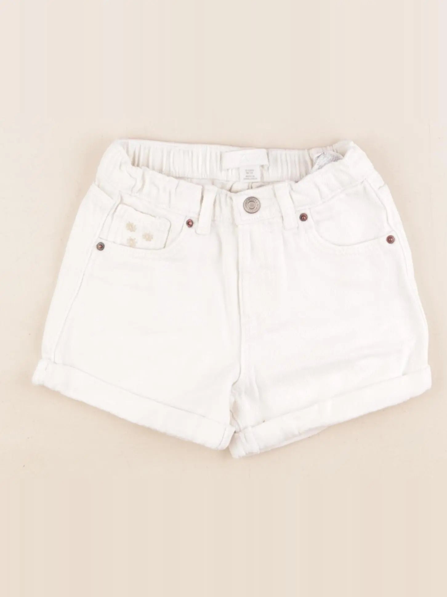 Zara - short blanc - 2 ans