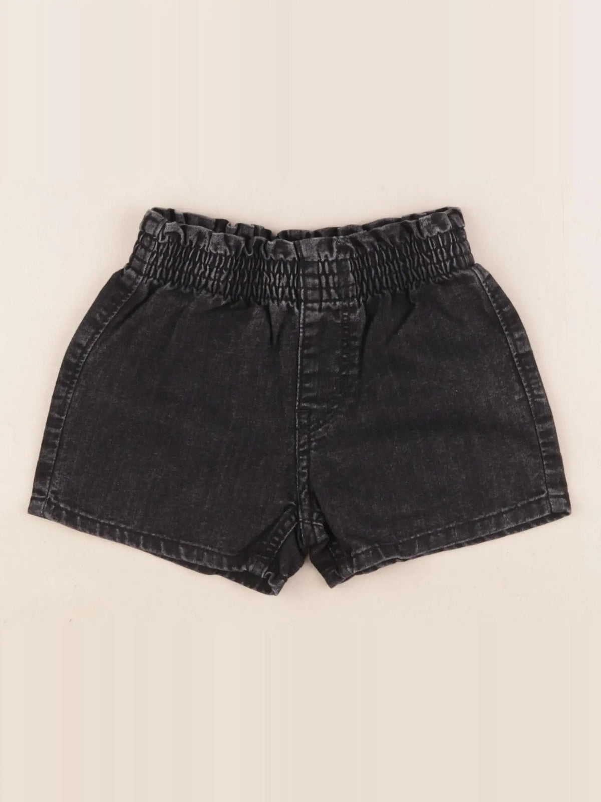 H&M - short noir - 18/24 mois