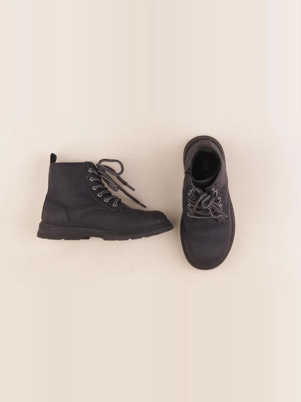 Zara - boots noir - pointure 28