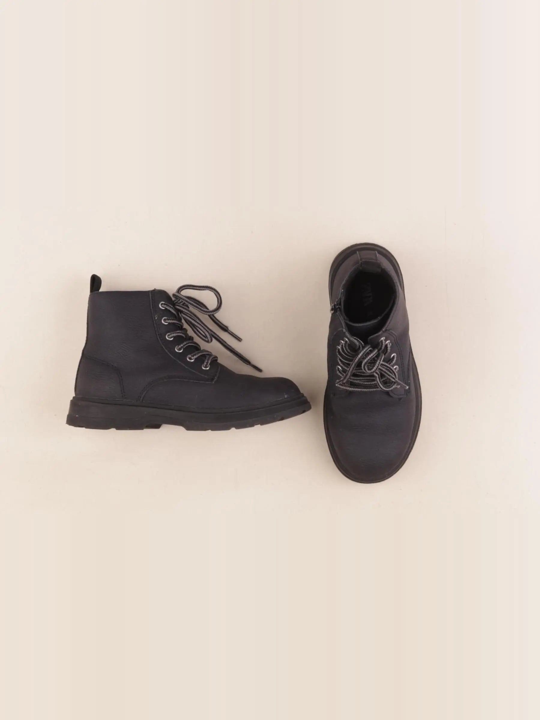 Zara - boots noir - pointure 28