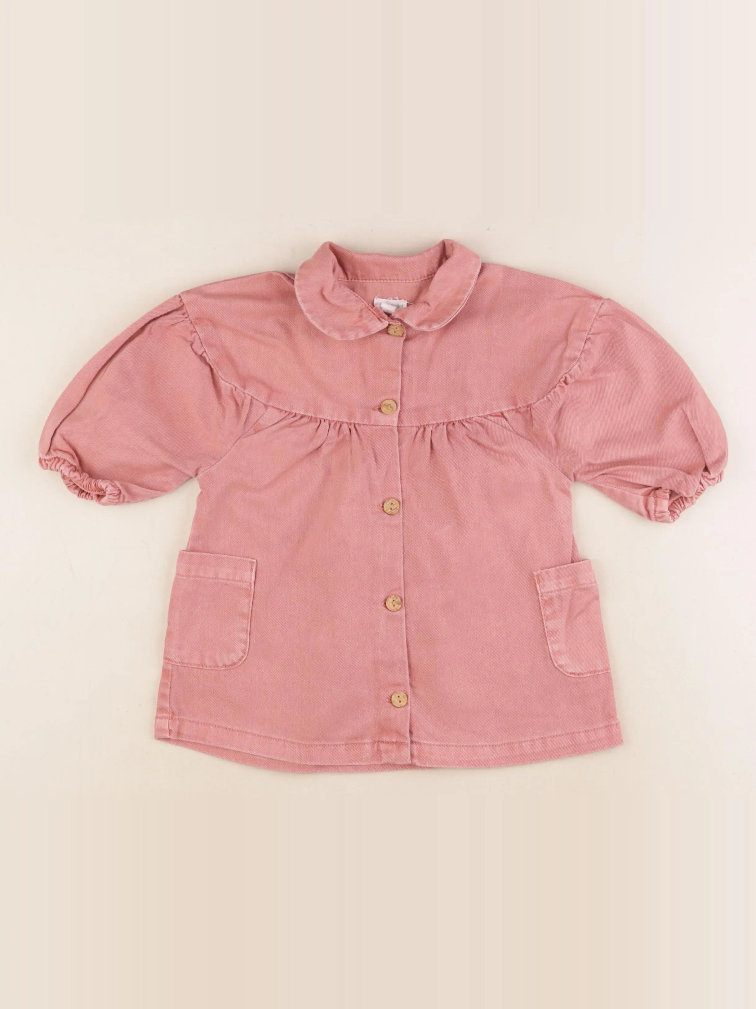 Vertbaudet - robe rose - 12 mois