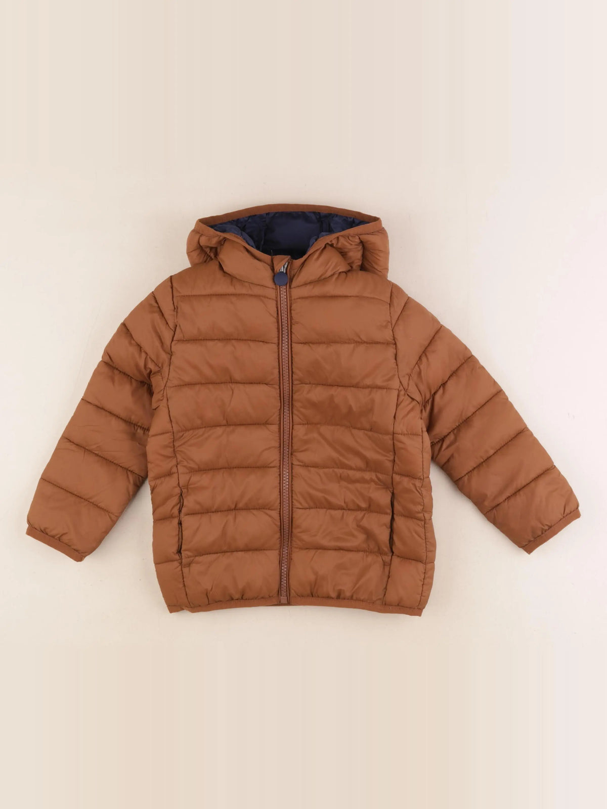Vertbaudet - doudoune marron - 3 ans