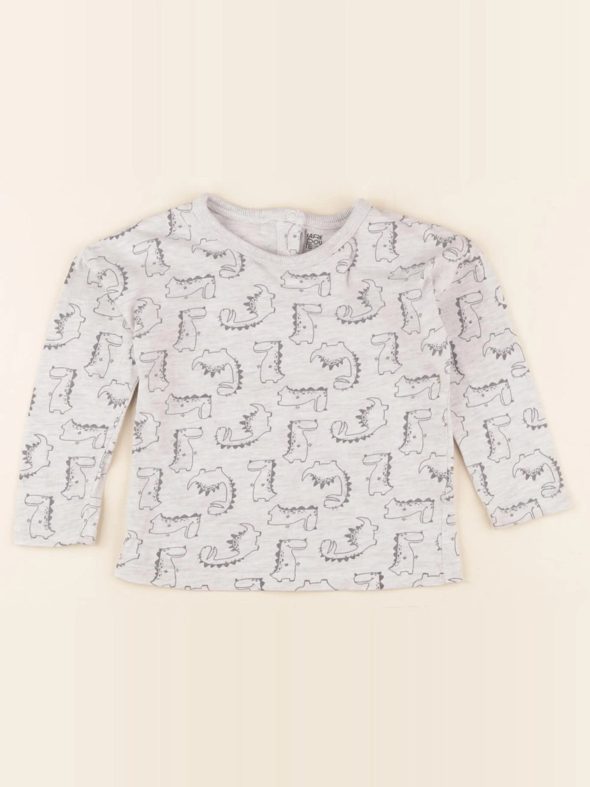 La Redoute - tee-shirt gris - 18 mois
