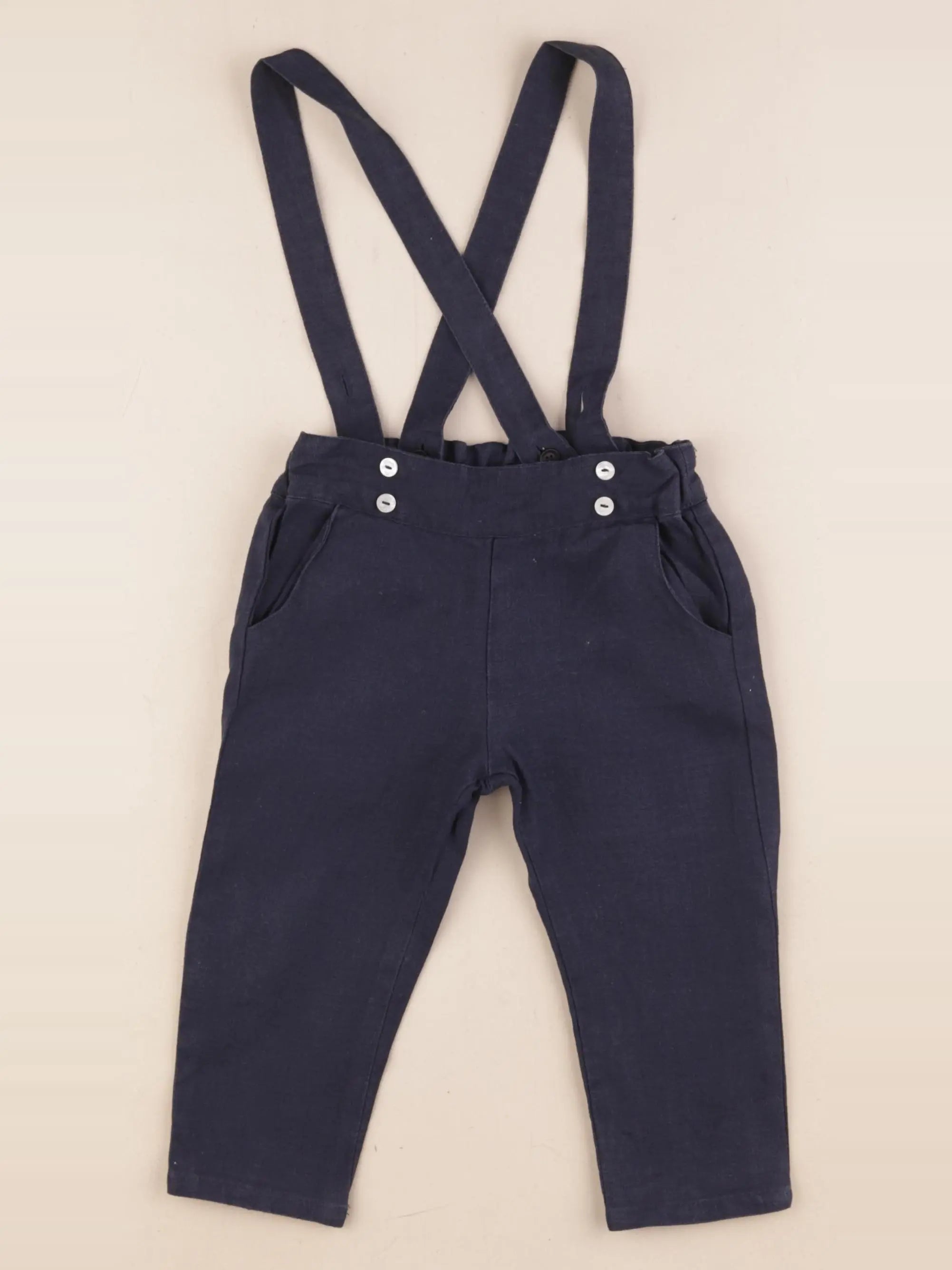 Tartine & Chocolat - pantalon bleu - 18 mois