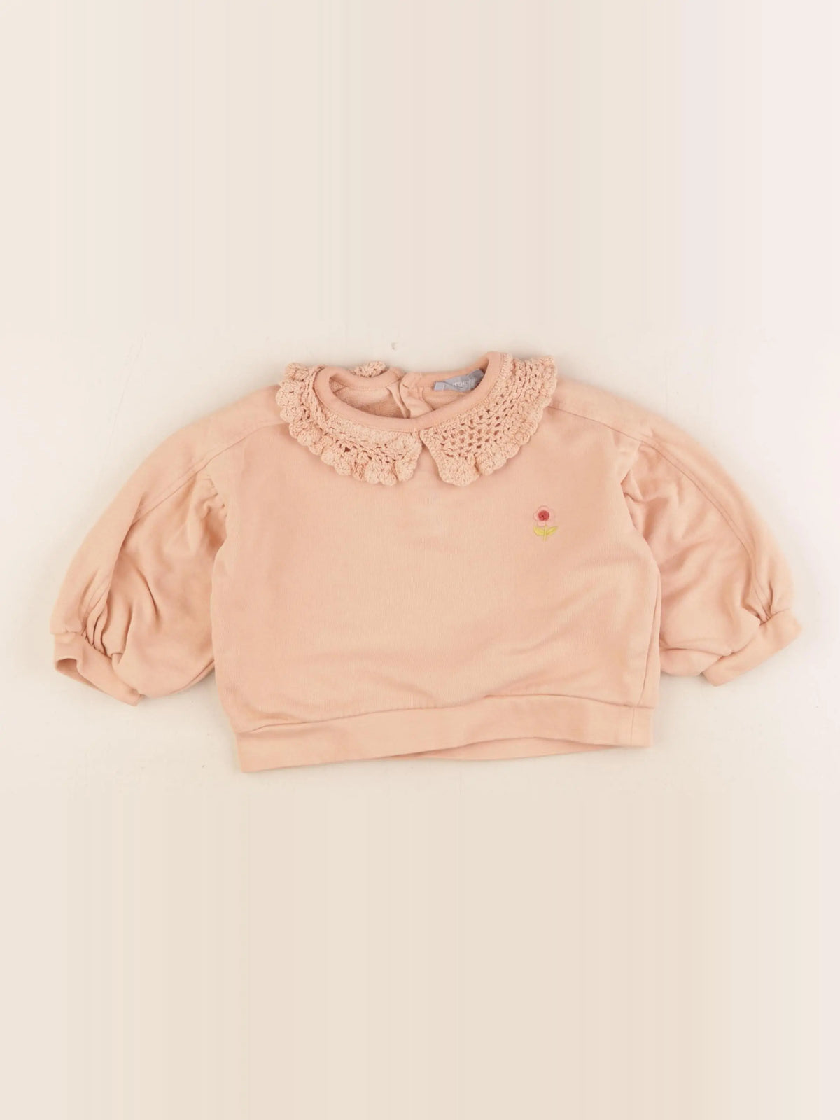 Boutchou - sweat orange - 24 mois