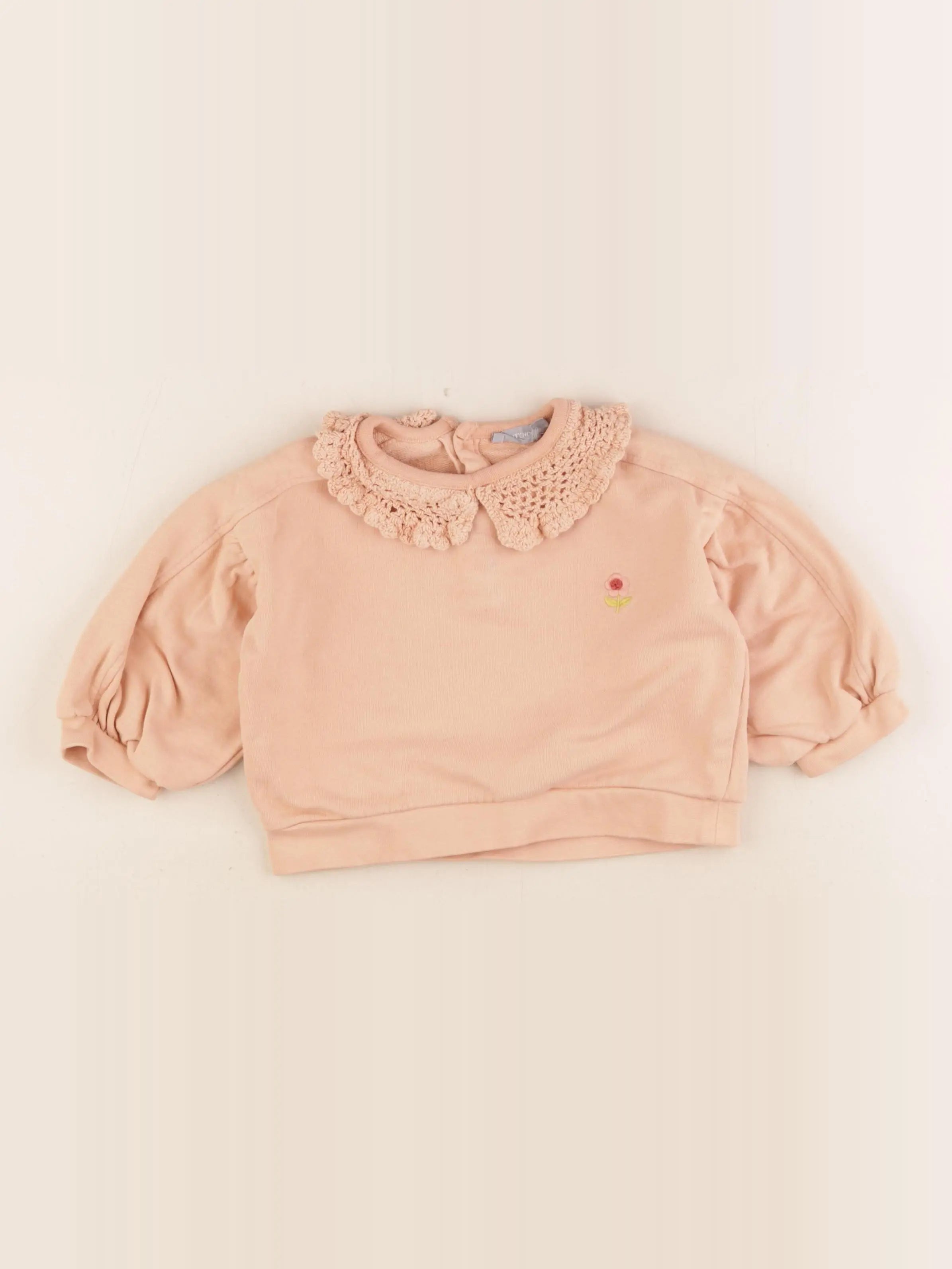 Boutchou - sweat orange - 24 mois
