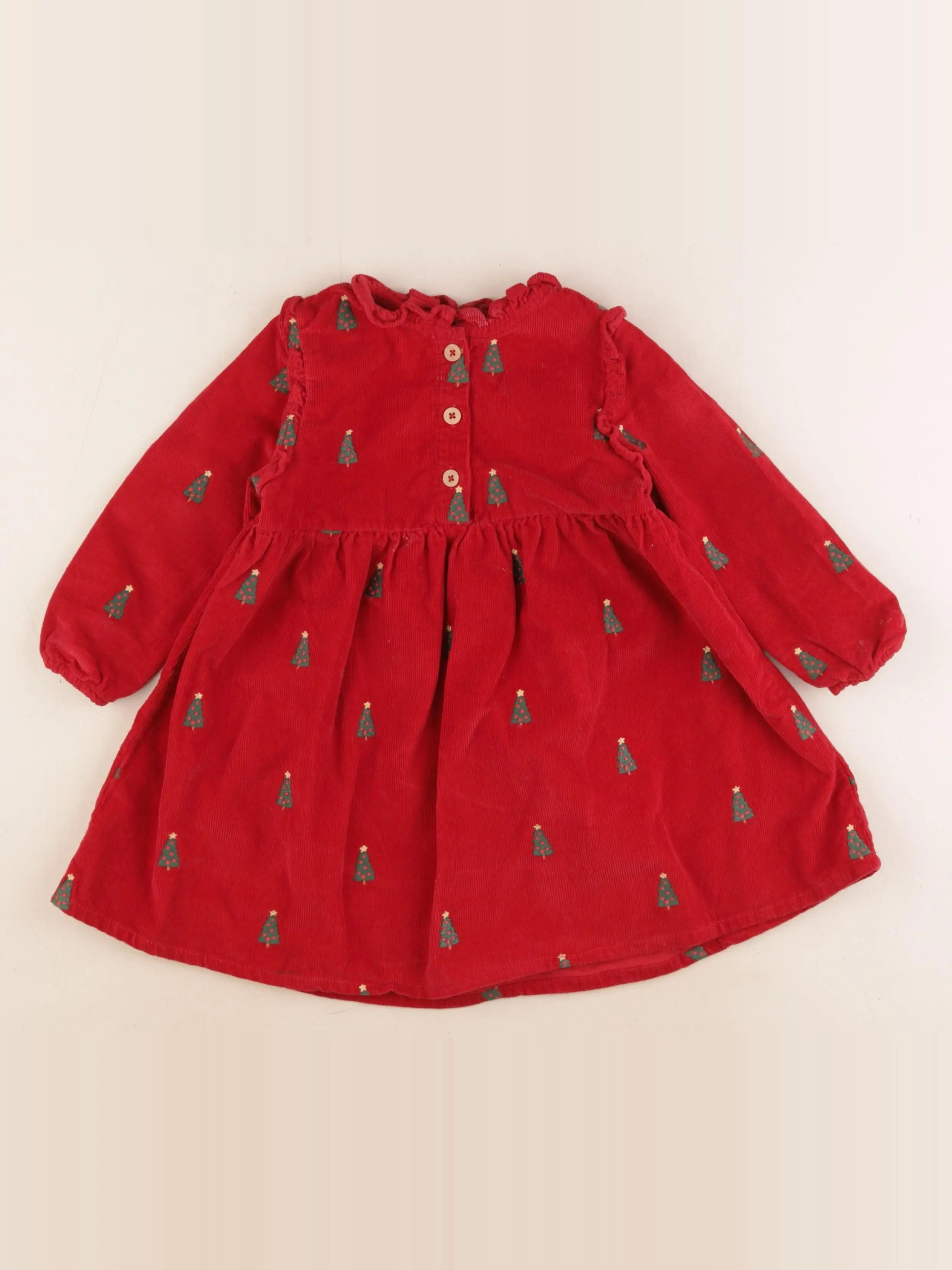 Boutchou - robe rouge - 24 mois