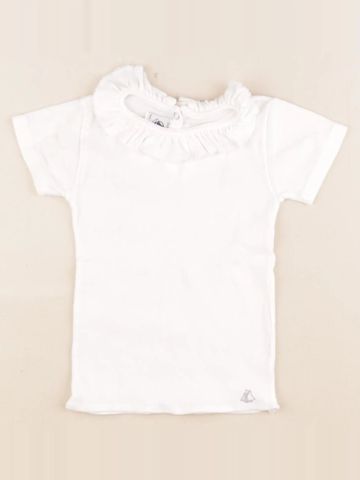 Petit Bateau - tee-shirt blanc - 24 mois