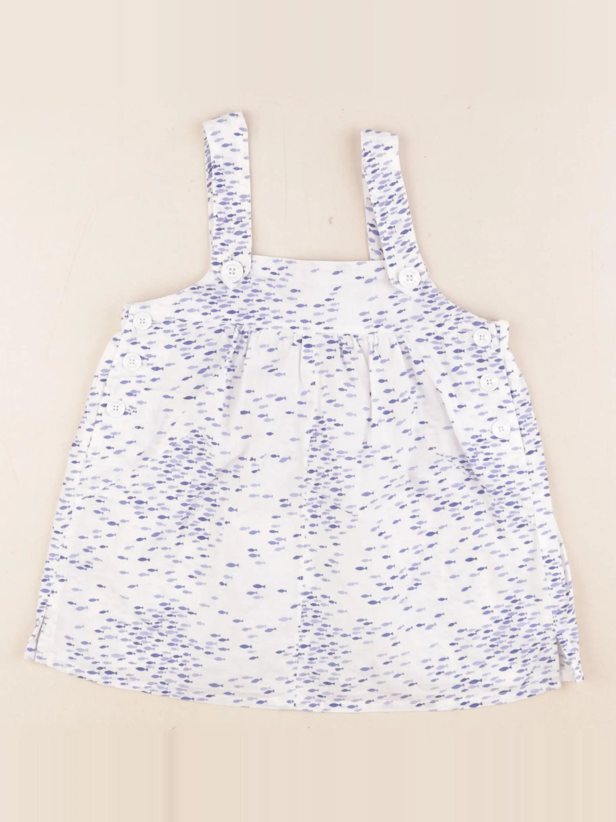 Okaidi - blouse bleu - 6 ans