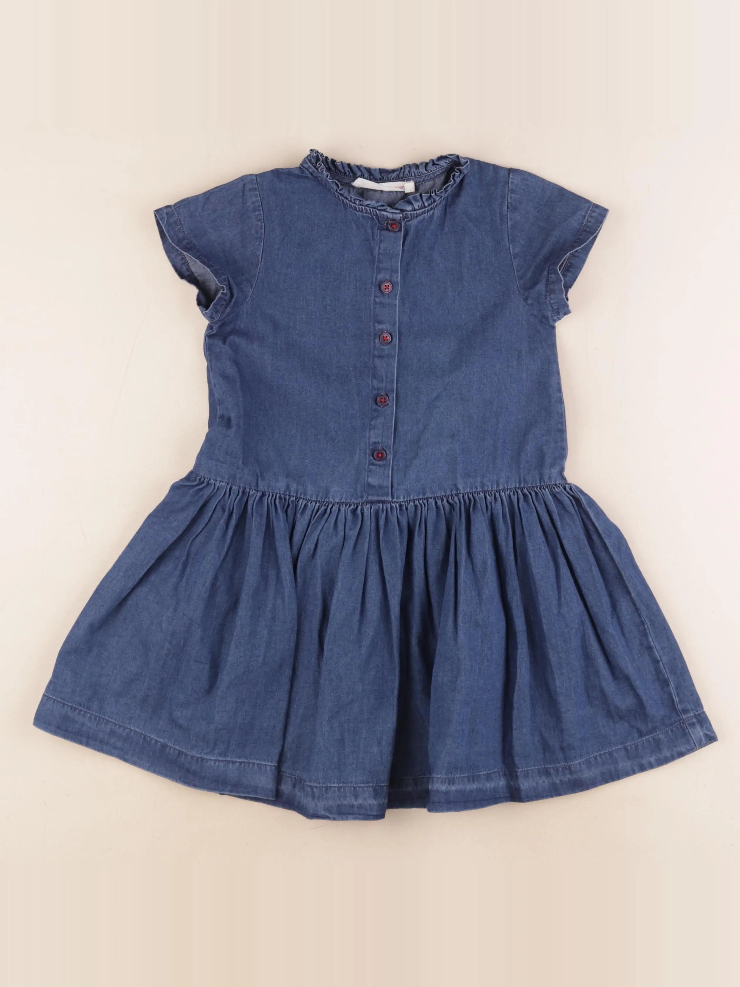 Monoprix - robe bleu - 5 ans